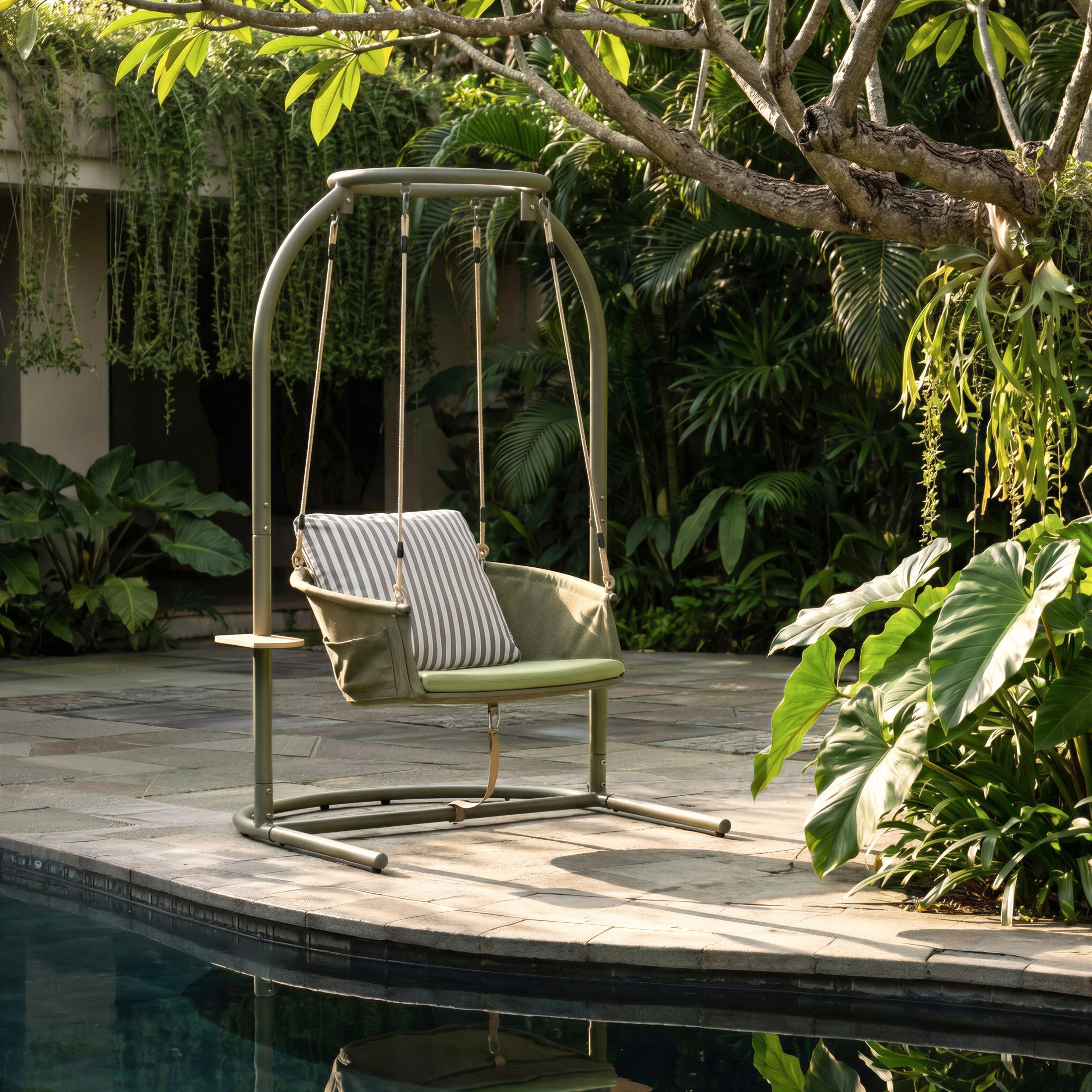 Boise Hanging Chair Green