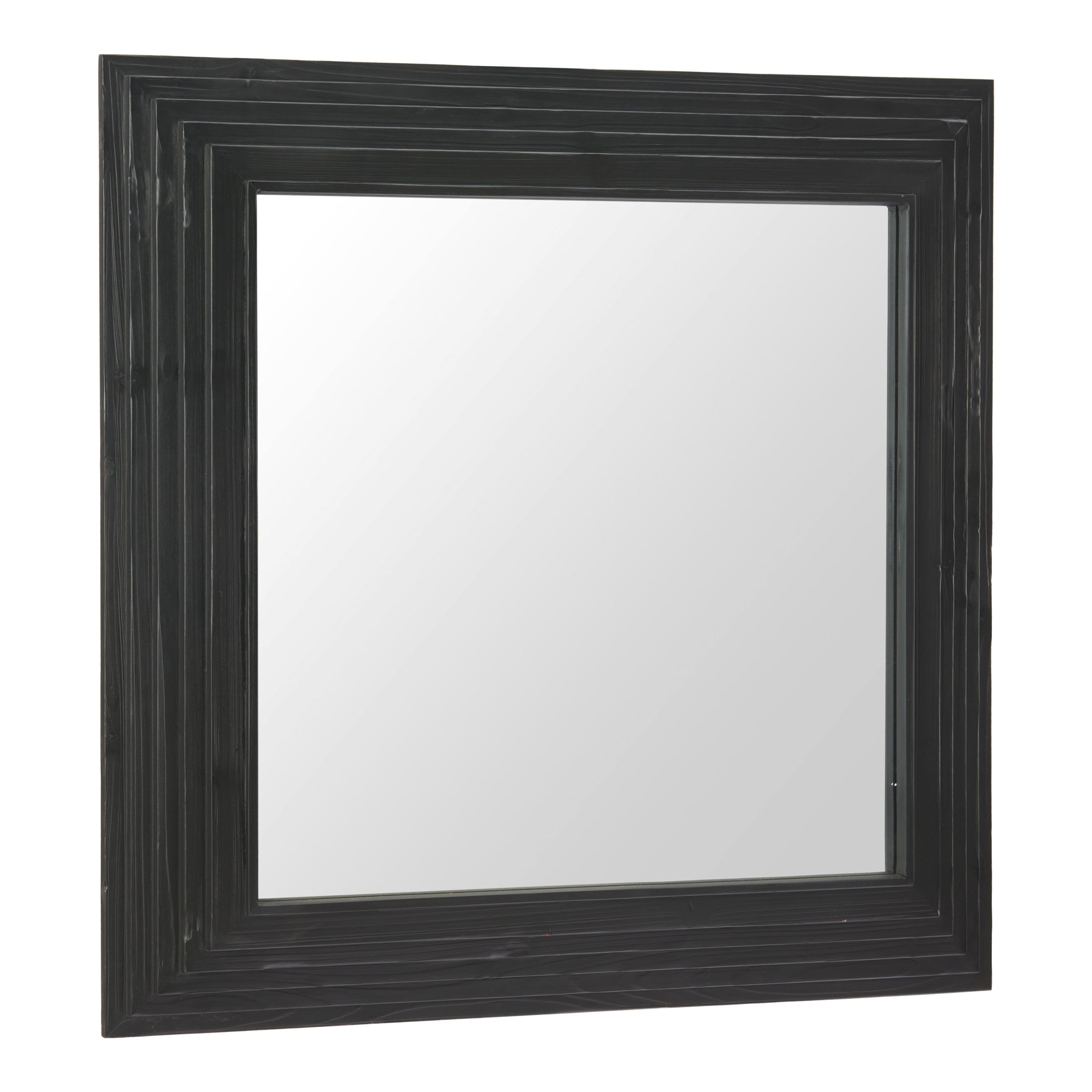 Kare Mirror Black