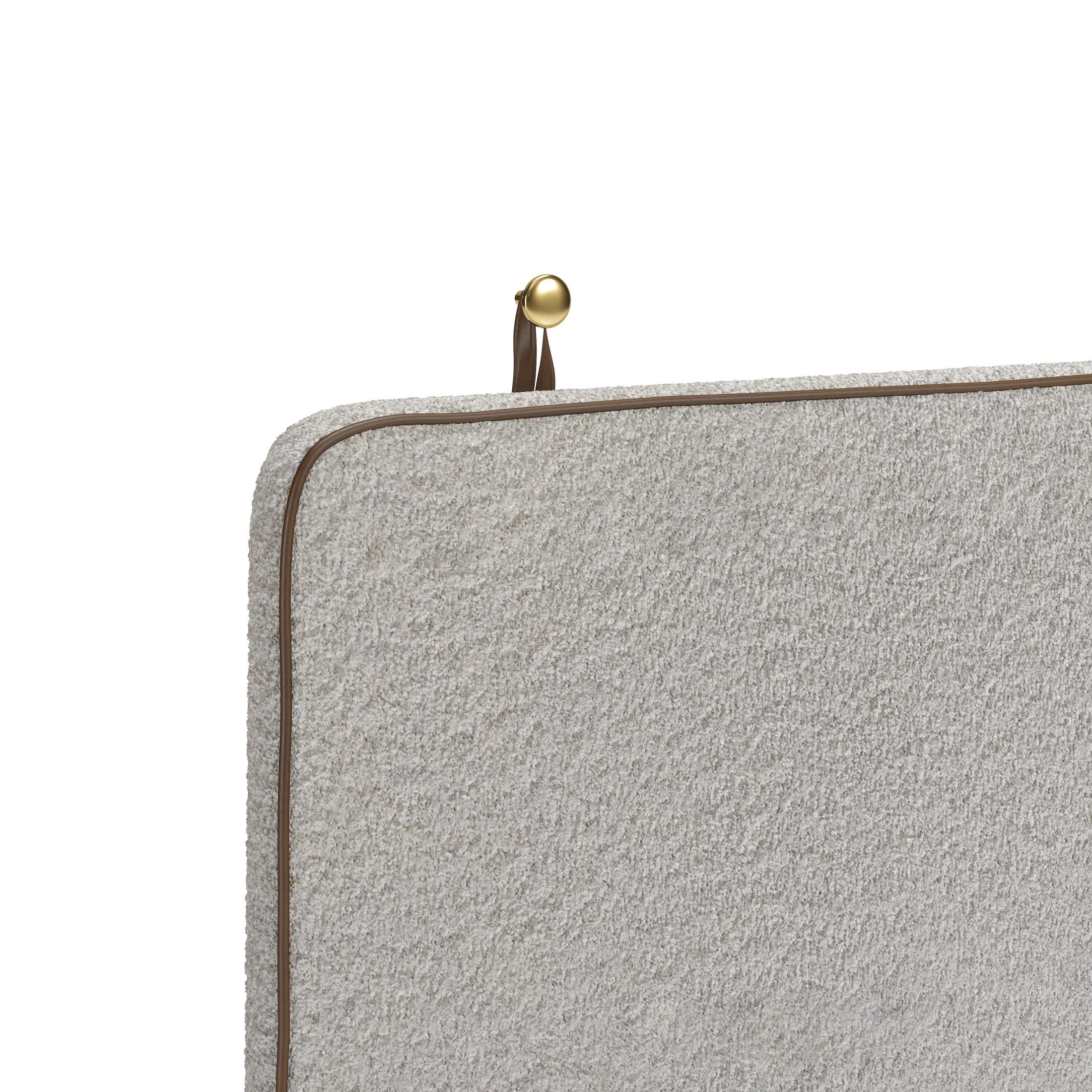 Bela Floating Queen Headboard Ivory