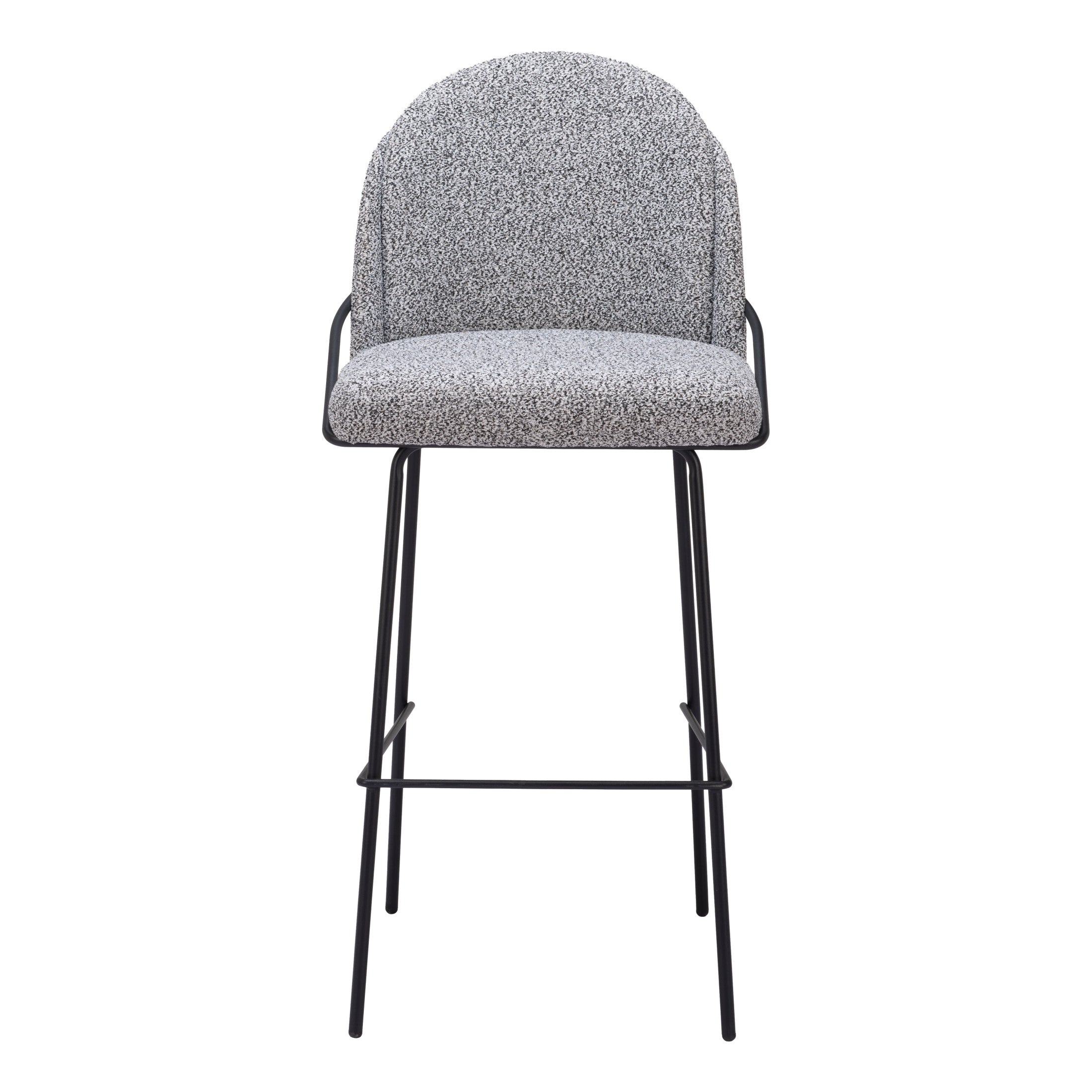 Jambi Barstool (Set of 2) Black & White