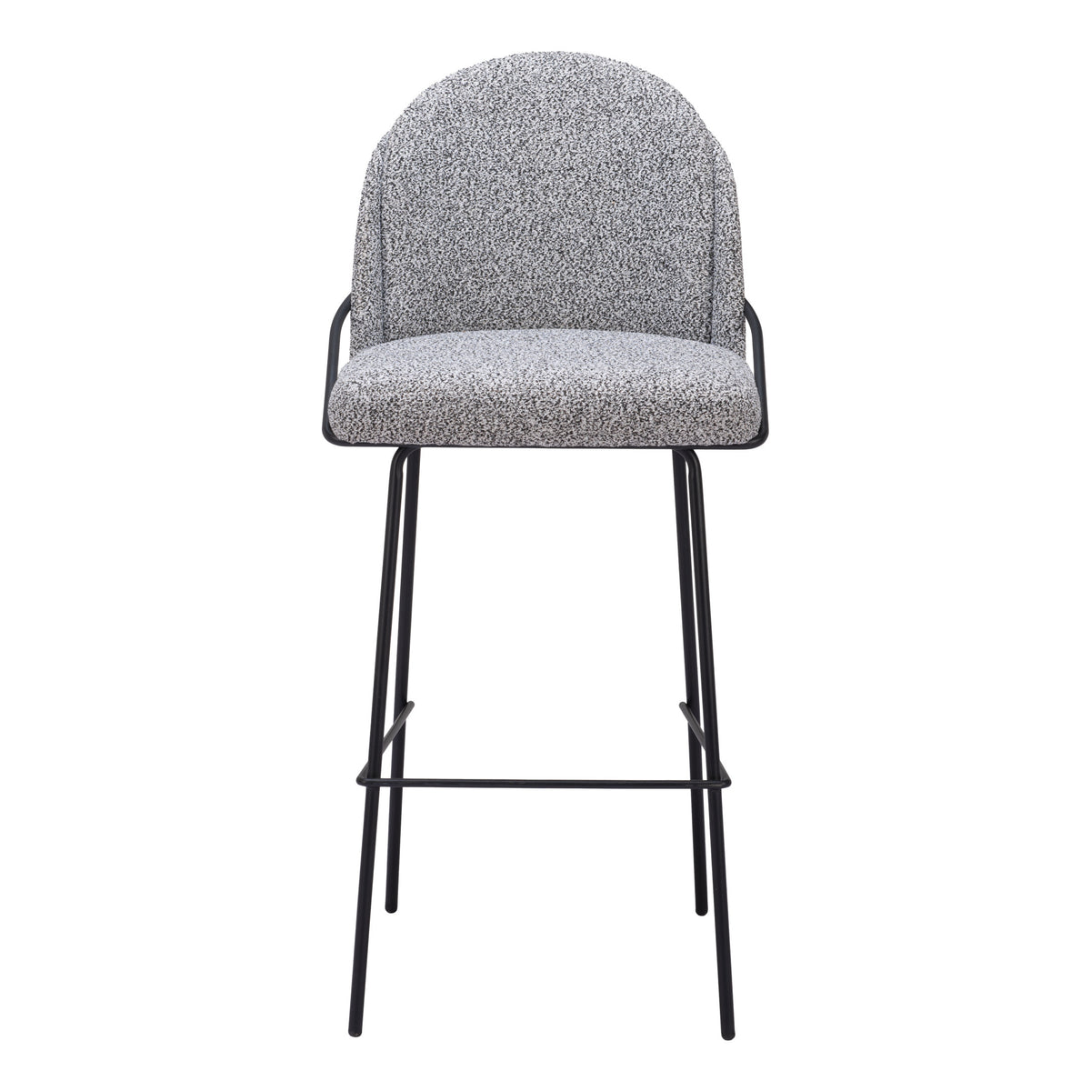 Jambi Barstool (Set of 2) Black & White