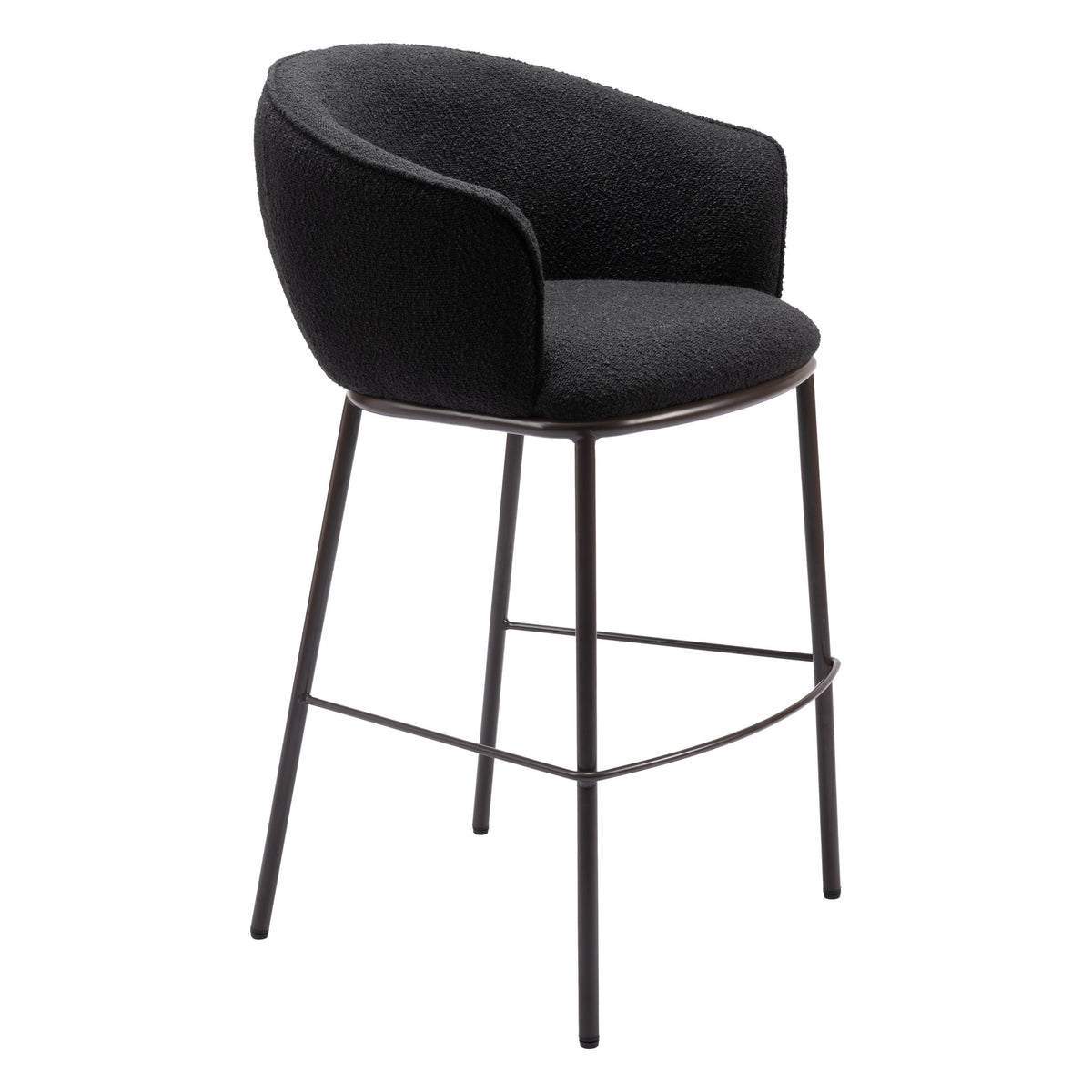 Essen Barstool Black & Bronze
