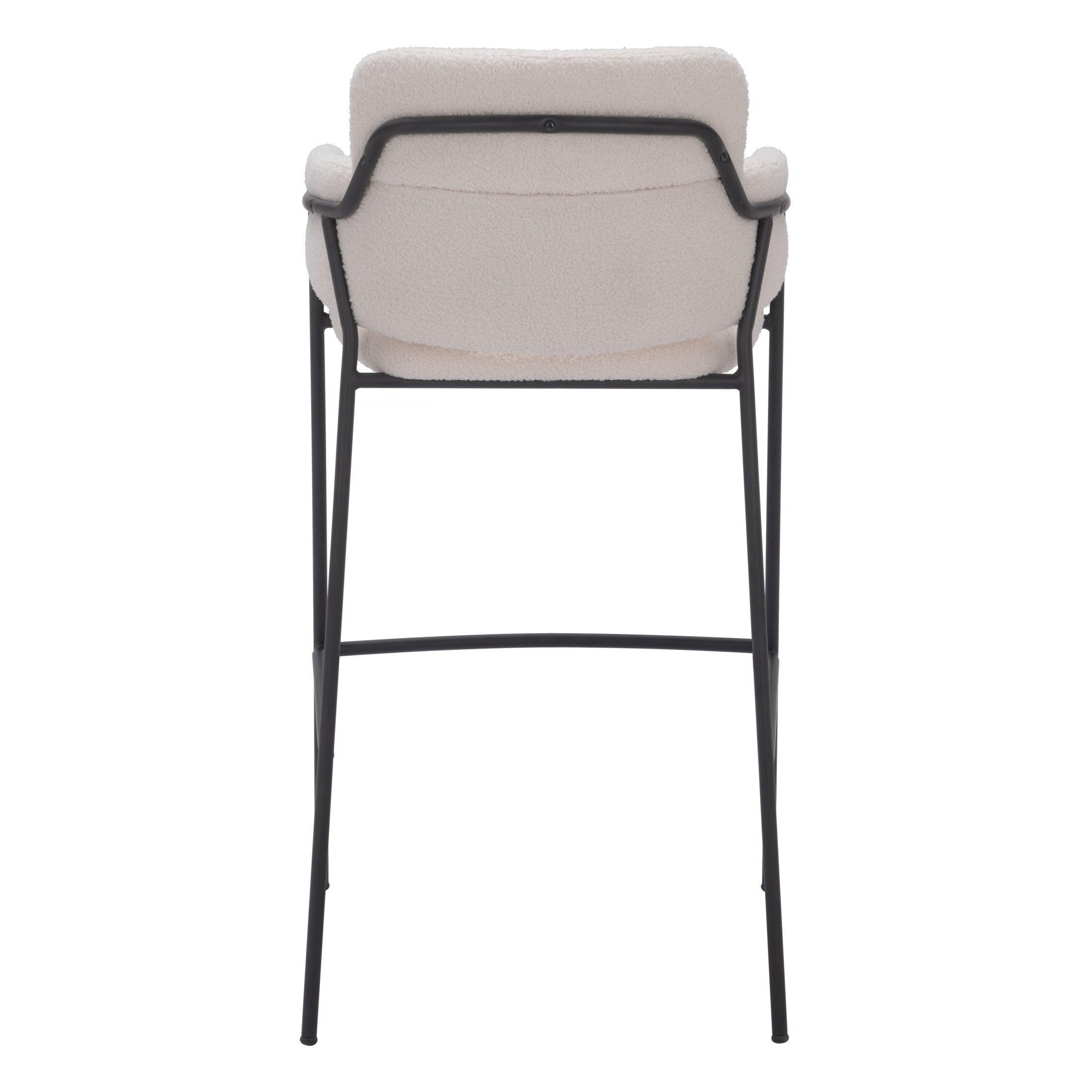 Marcel Barstool (Set of 2) Cream