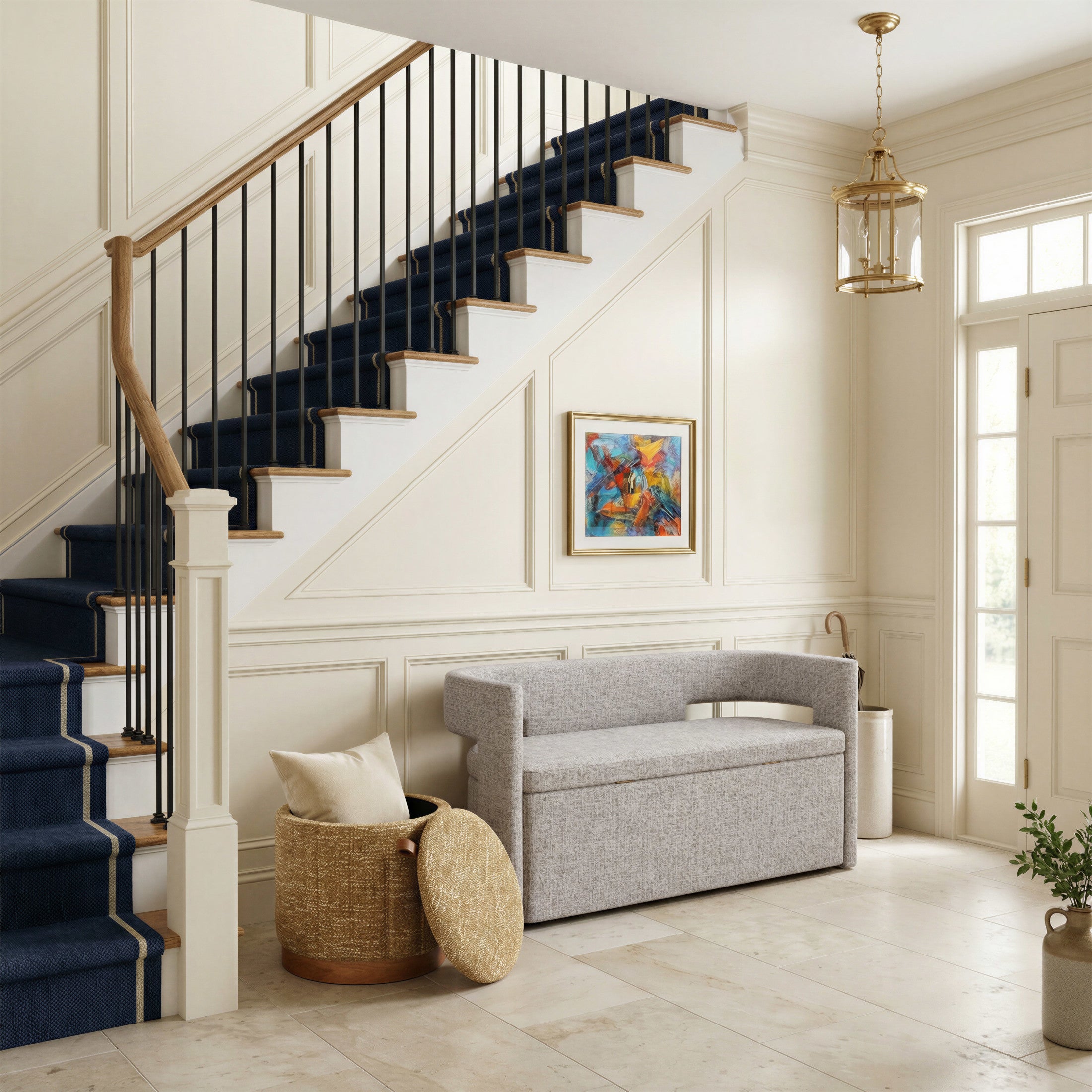 Papua Storage Bench Gray