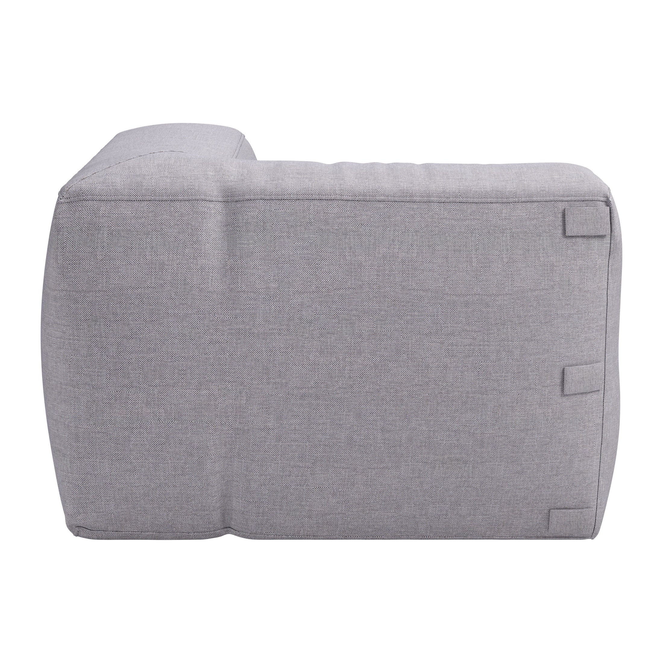 Luanda Corner Chair Gray