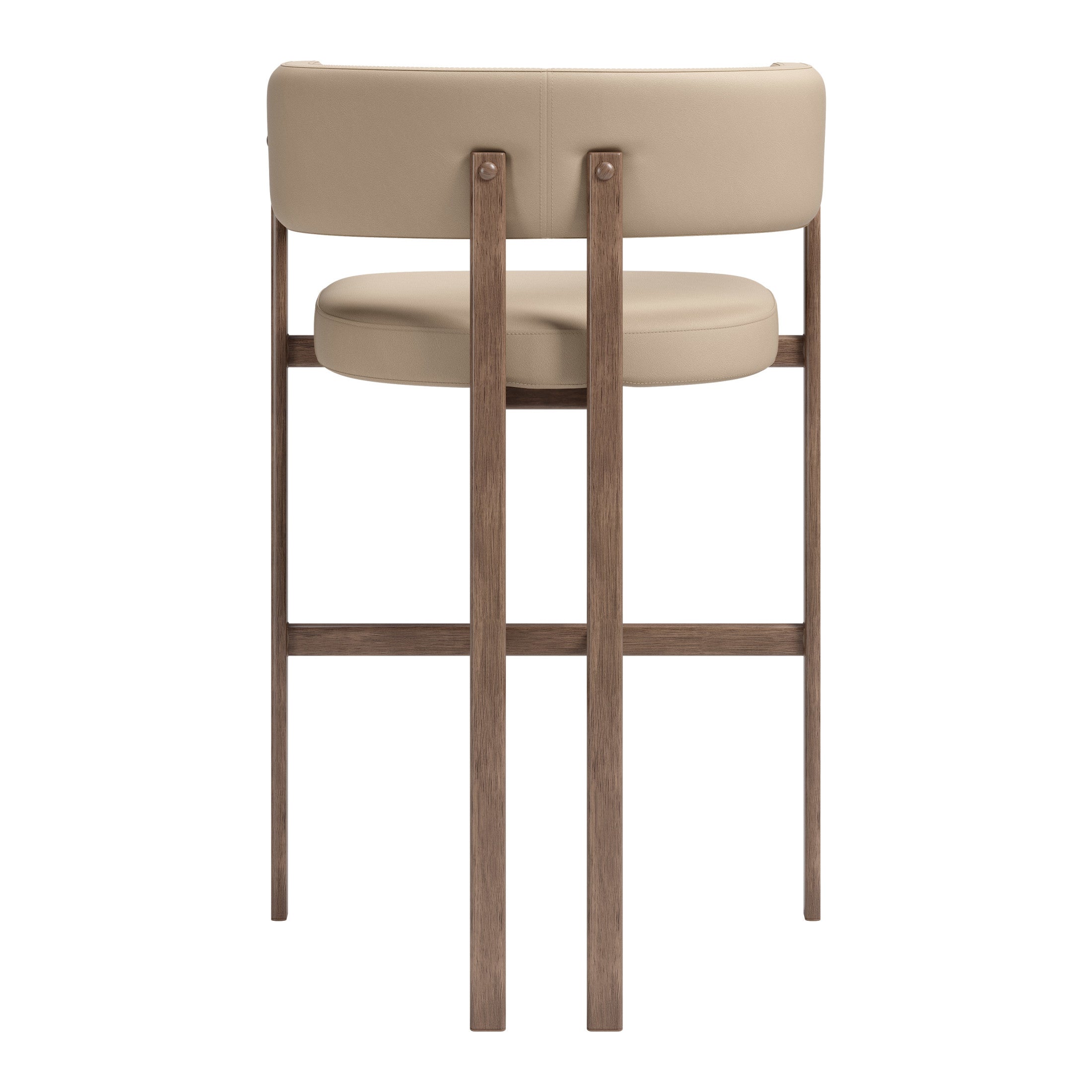 Ruge Barstool (Set of 2) Beige