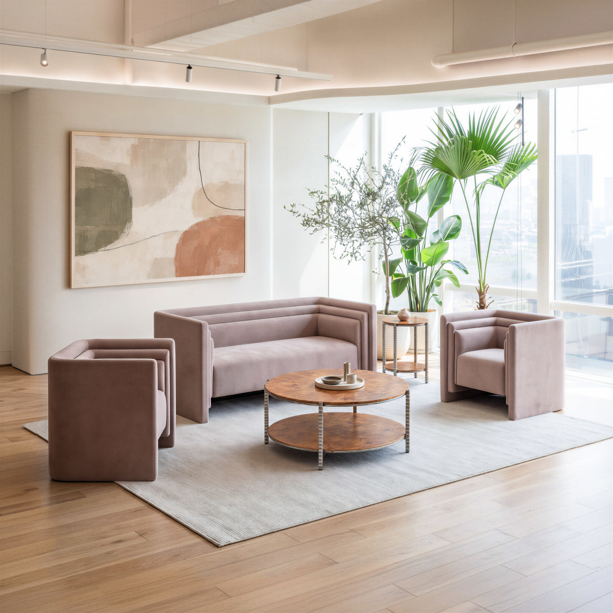 Trippel Loveseat Taupe