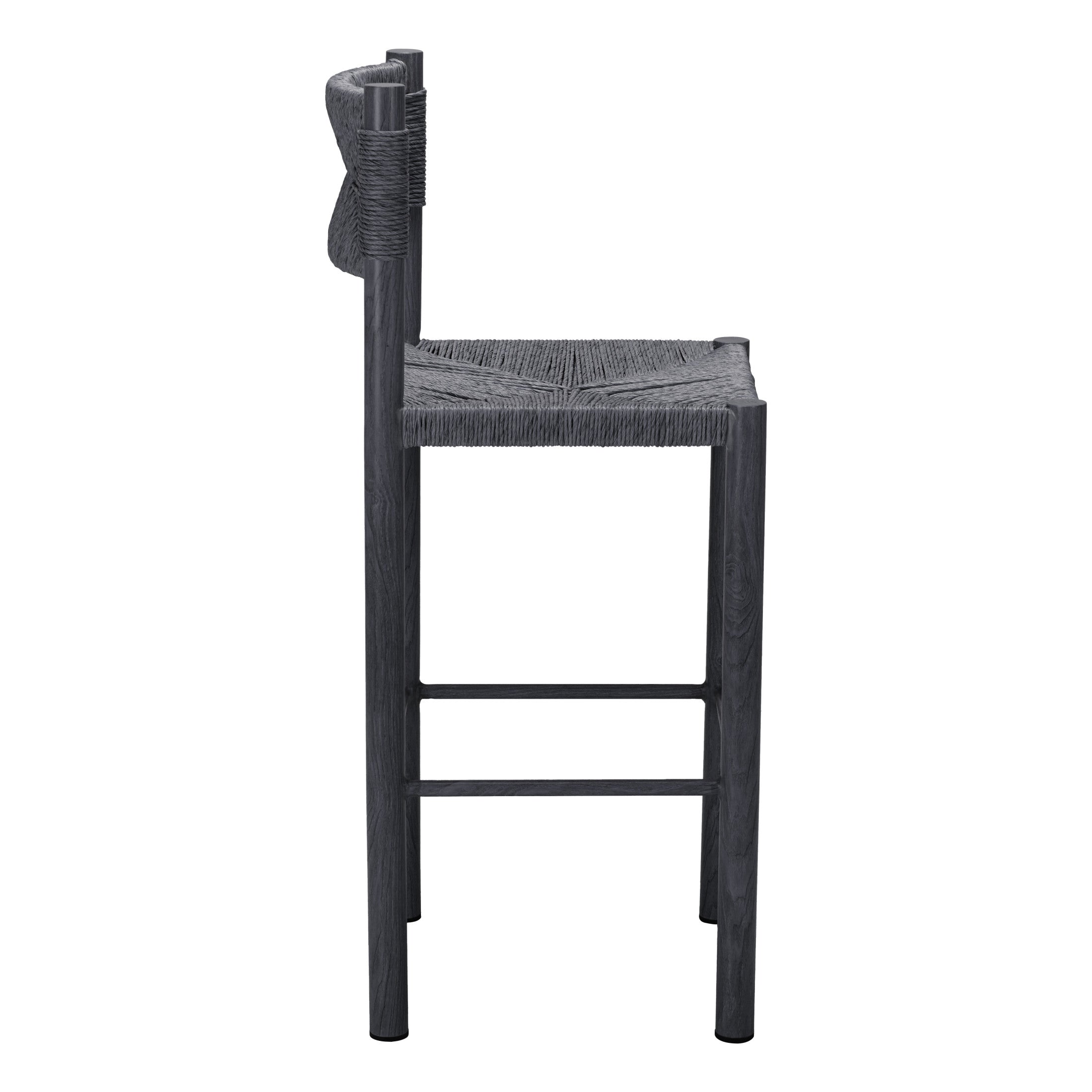Iska Barstool (Set of 2) Black