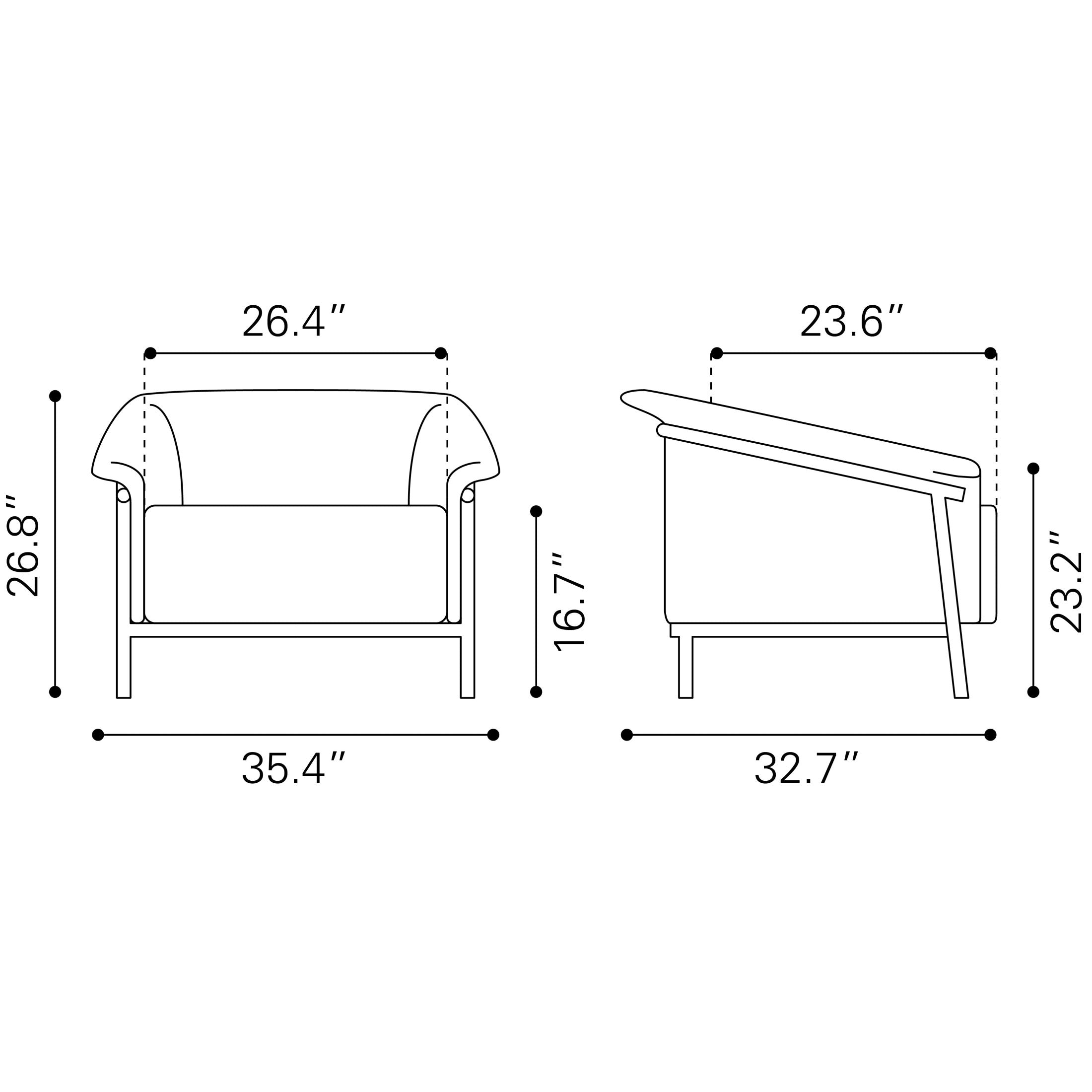 Burry Accent Chair Tan
