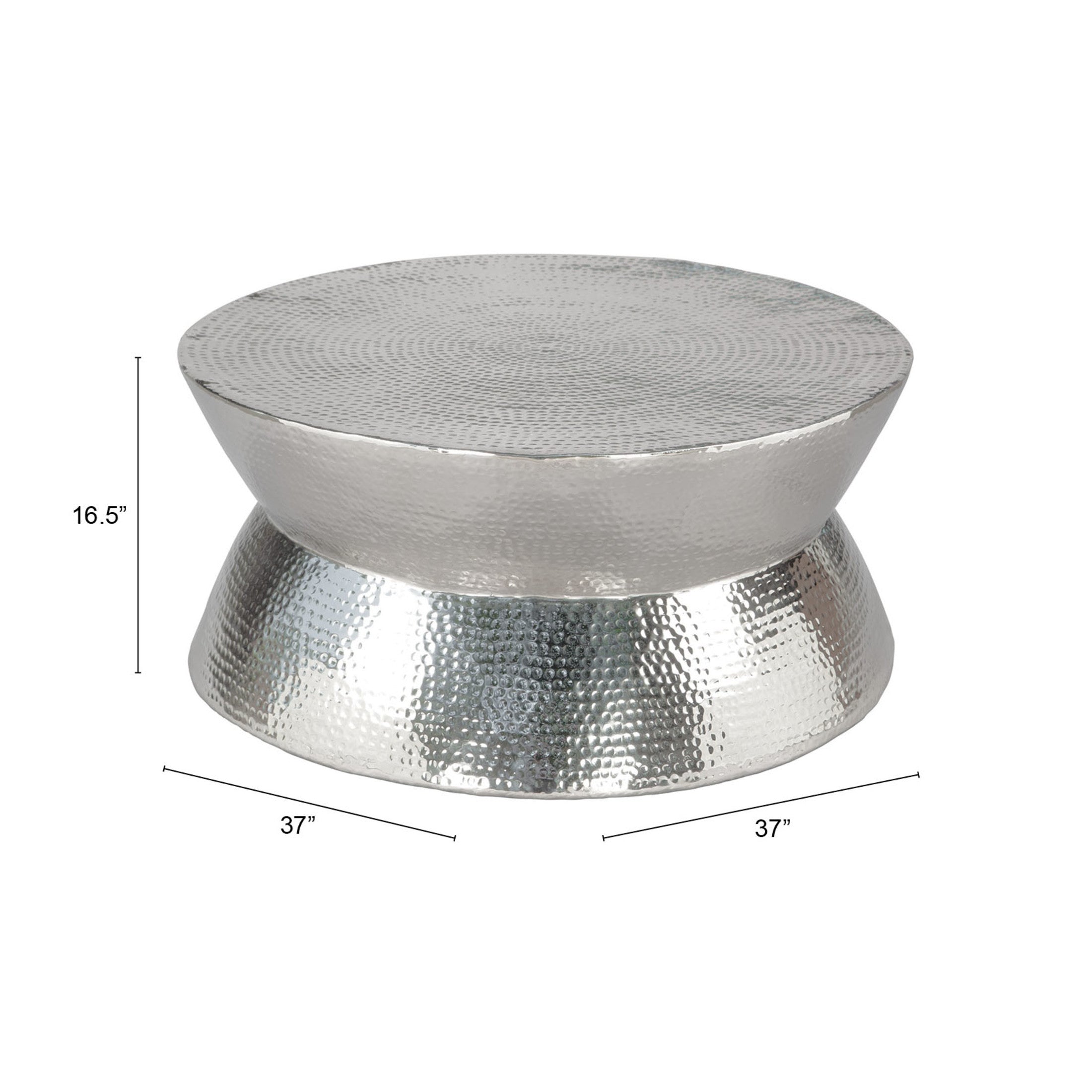 Madryn Coffee Table Silver