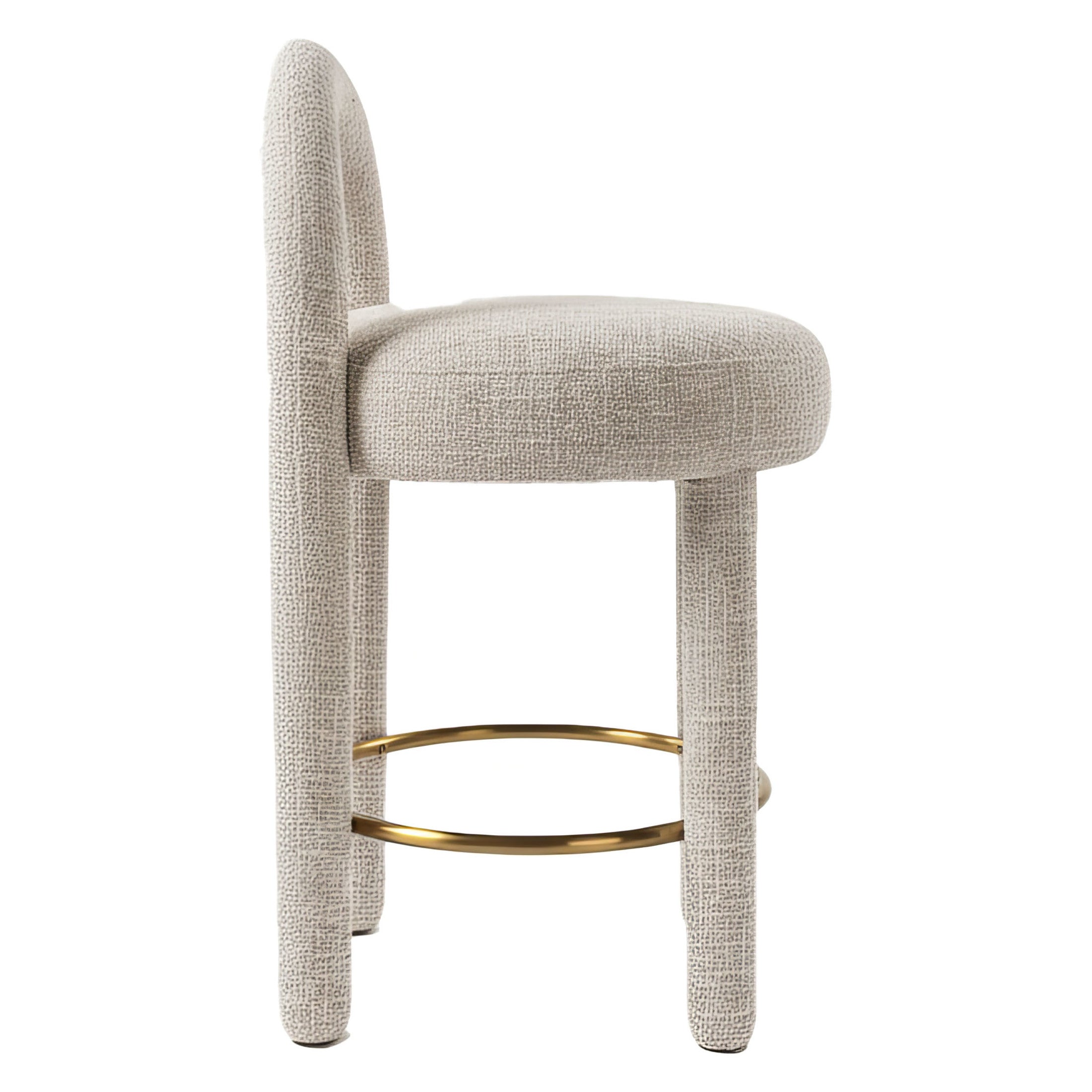 Curco Counter Stool (Set of 2) Gray