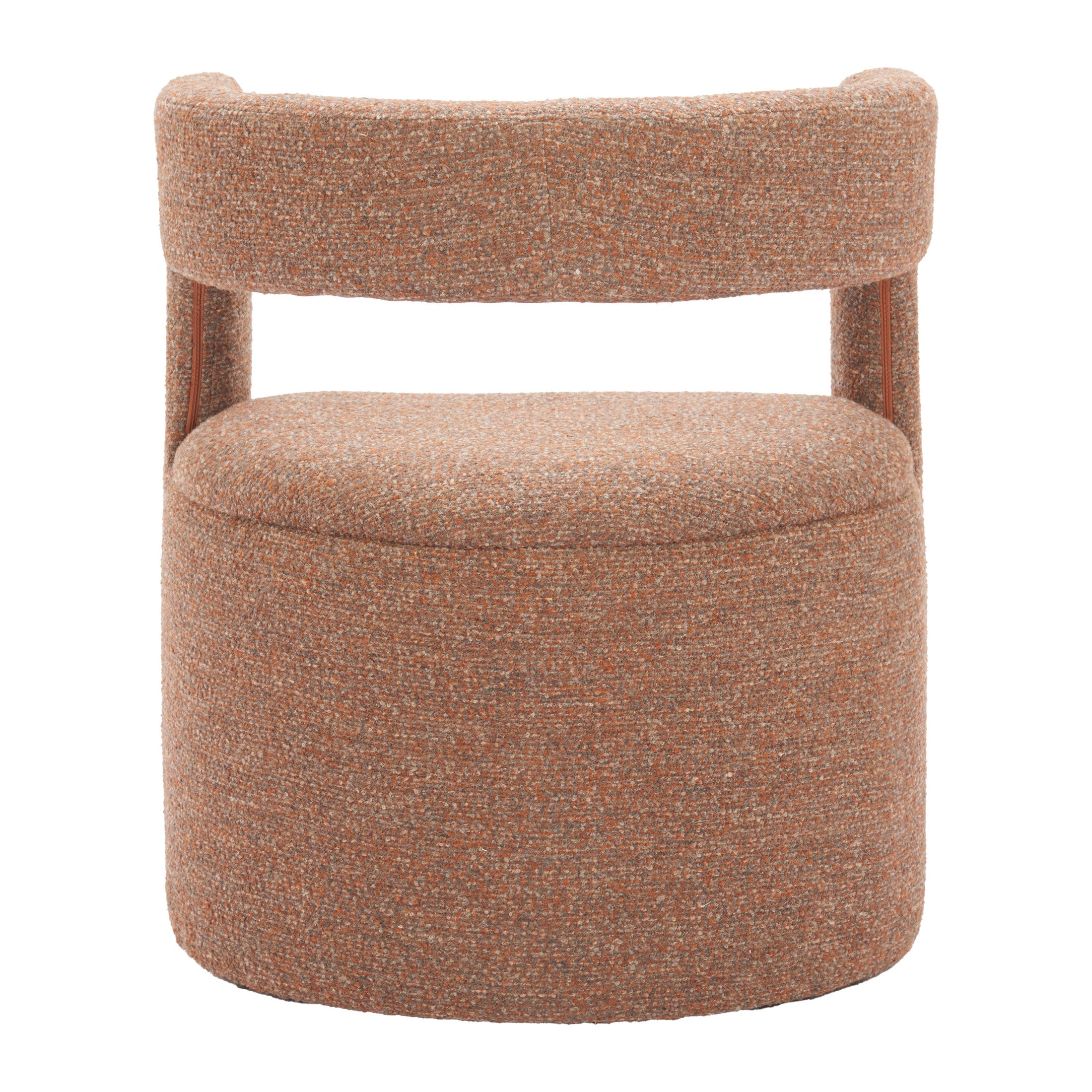 Atria Accent Chair & Ottoman Tawny Brown