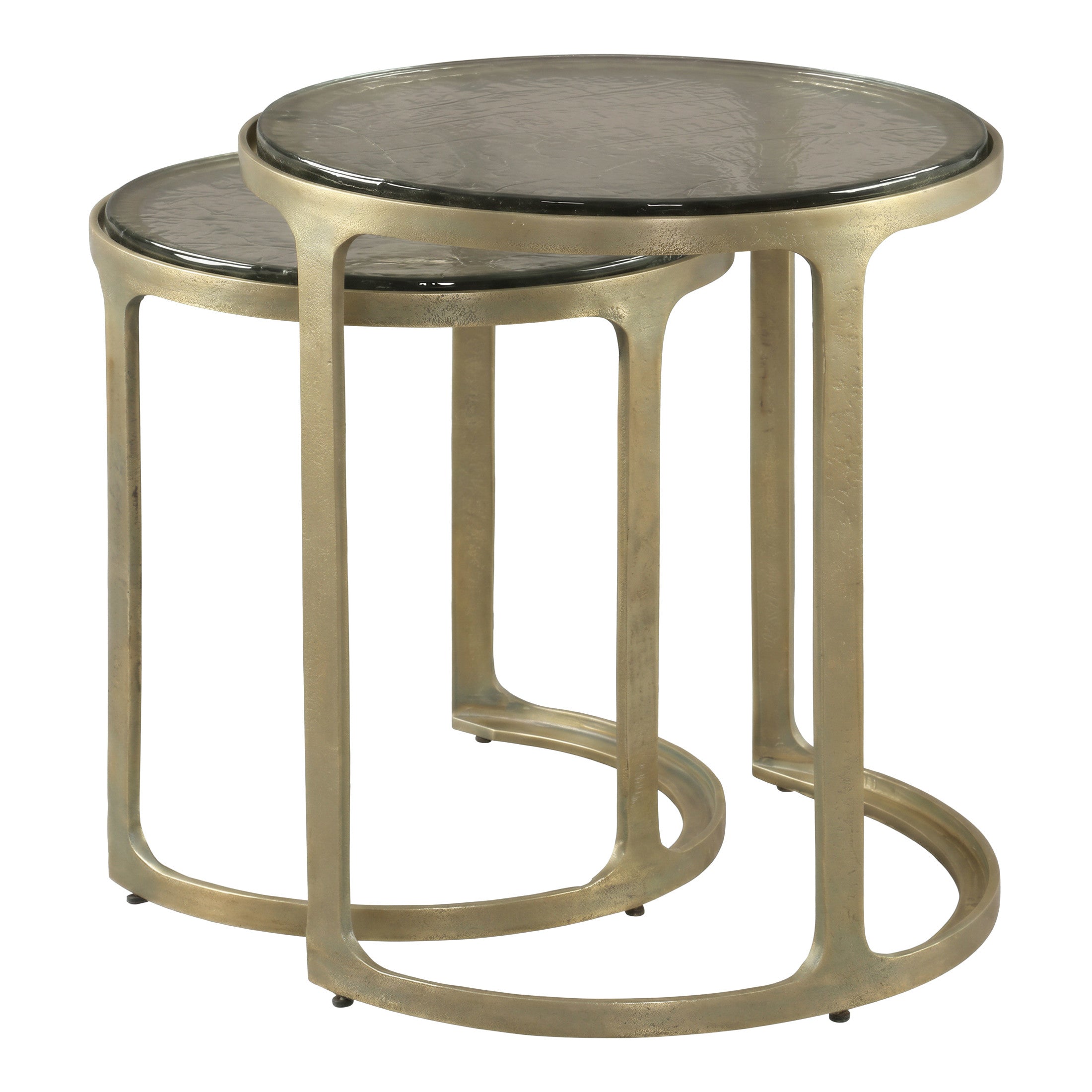 Tessa Nesting Tables (2-Piece) Brass