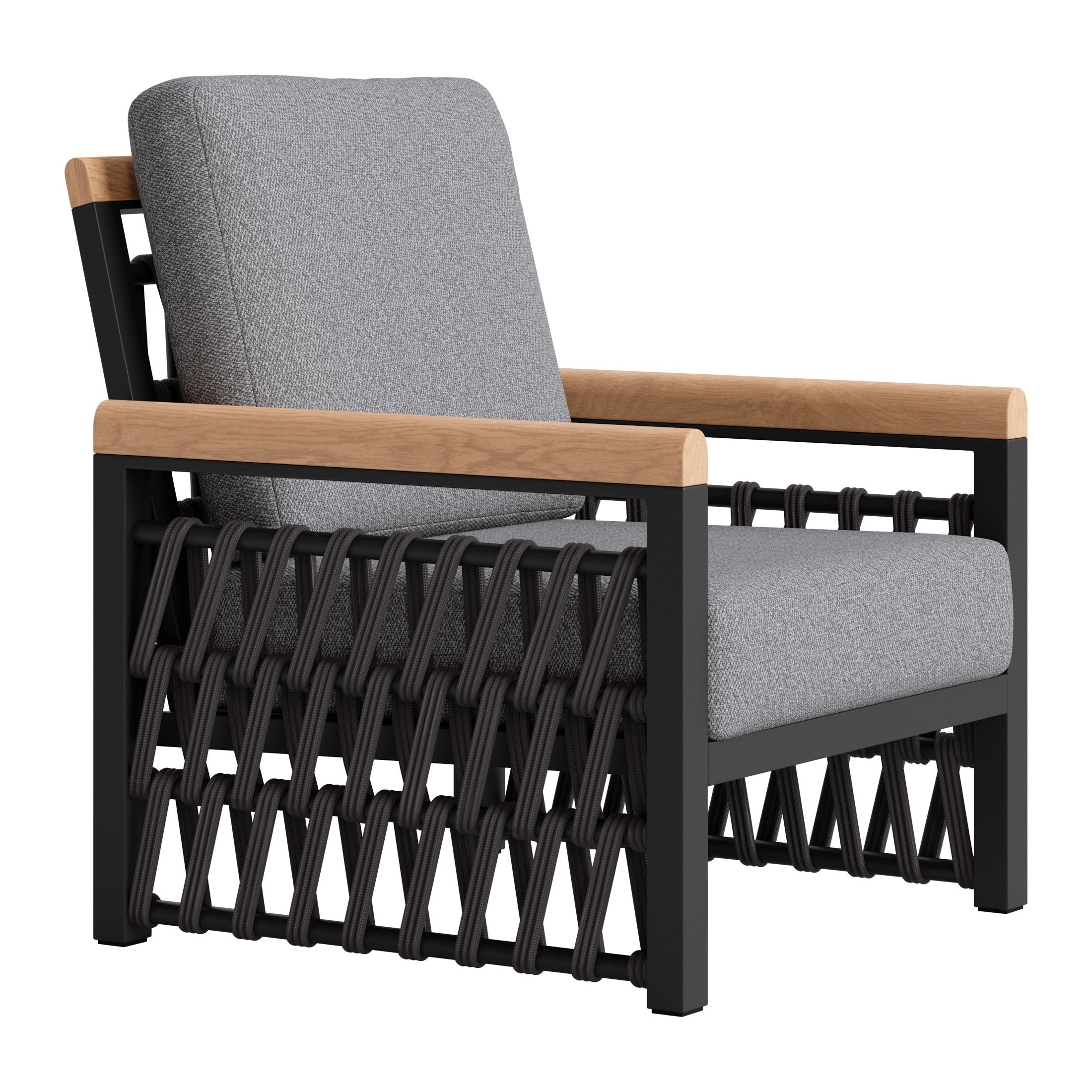 Naru Accent Chair Gray