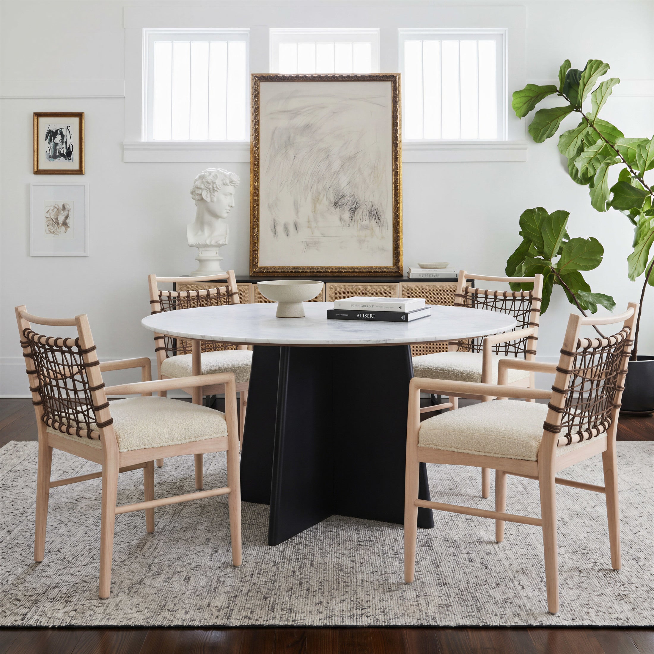 Wezly Dining Chair (Set of 2) Ivory