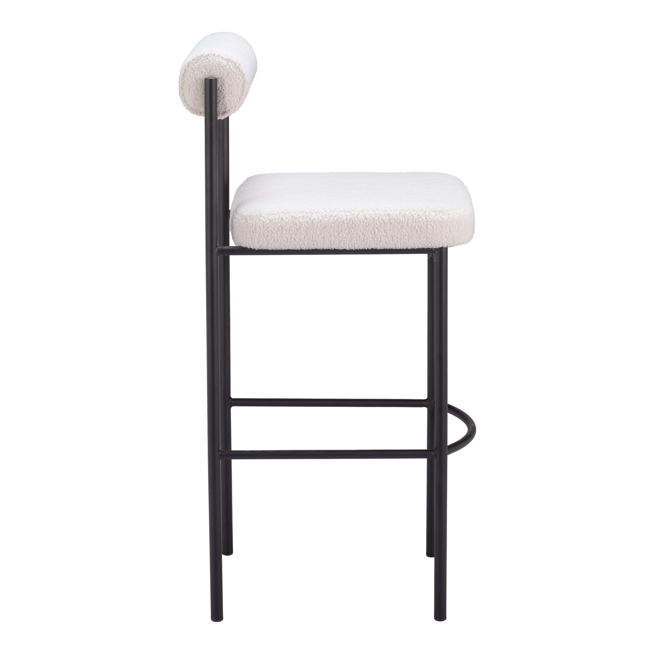 Livorno Barstool (Set of 2) Ivory