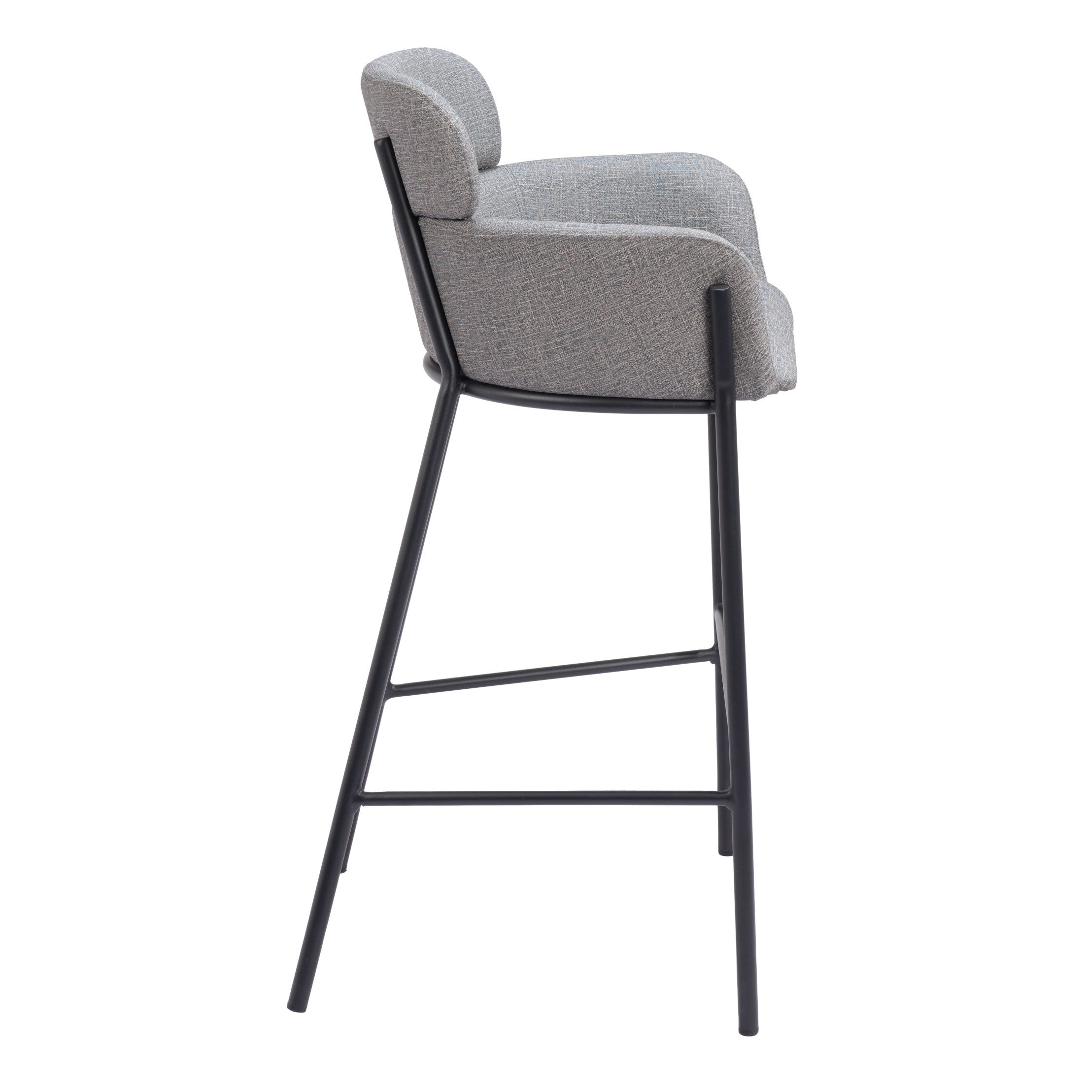 Bremor Barstool Slate Gray
