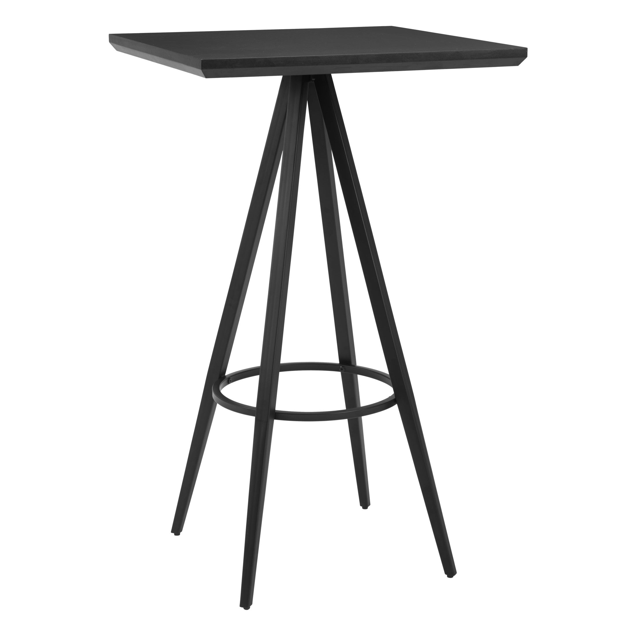 Tinos Bar Table Black