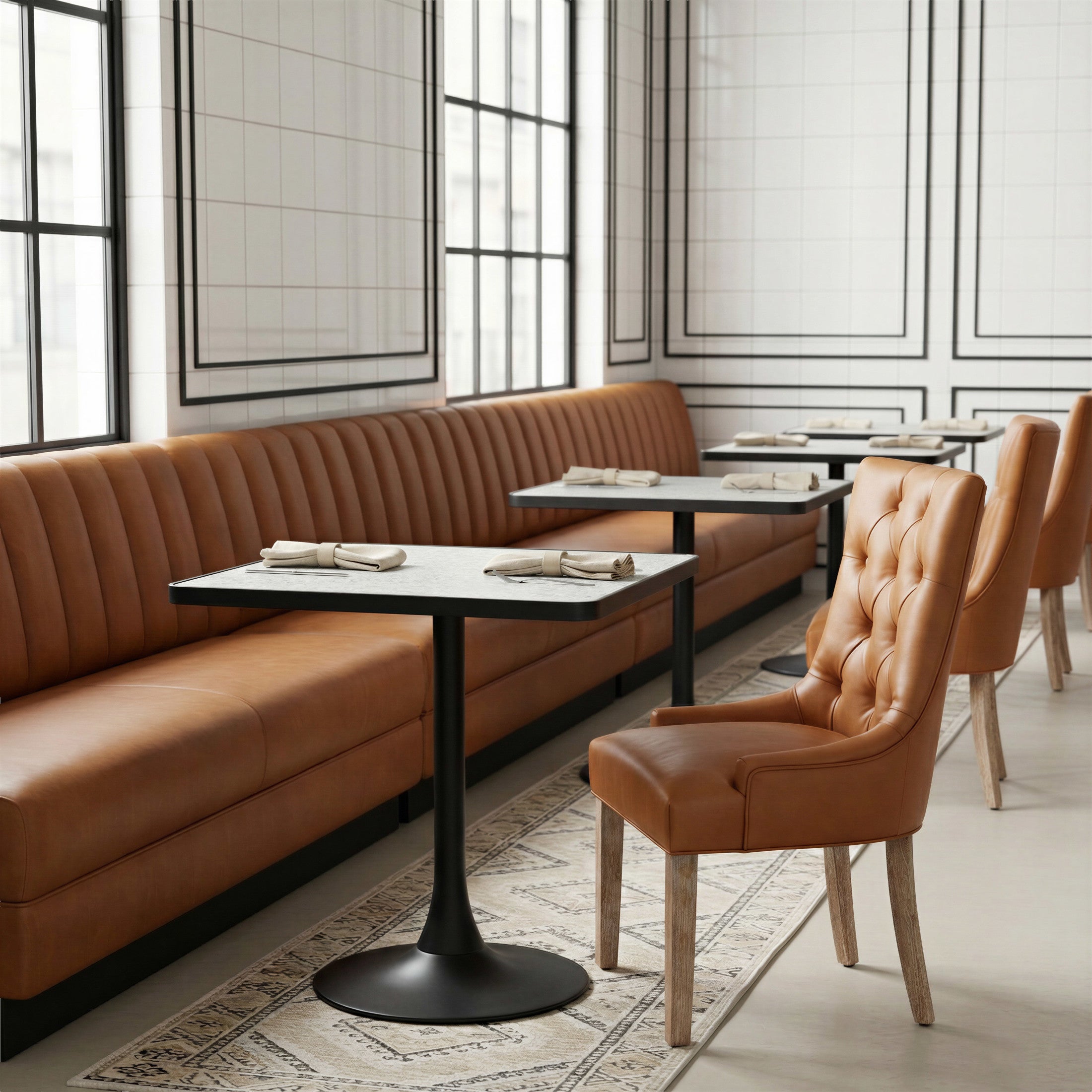 Nuby Dining Chair Brown