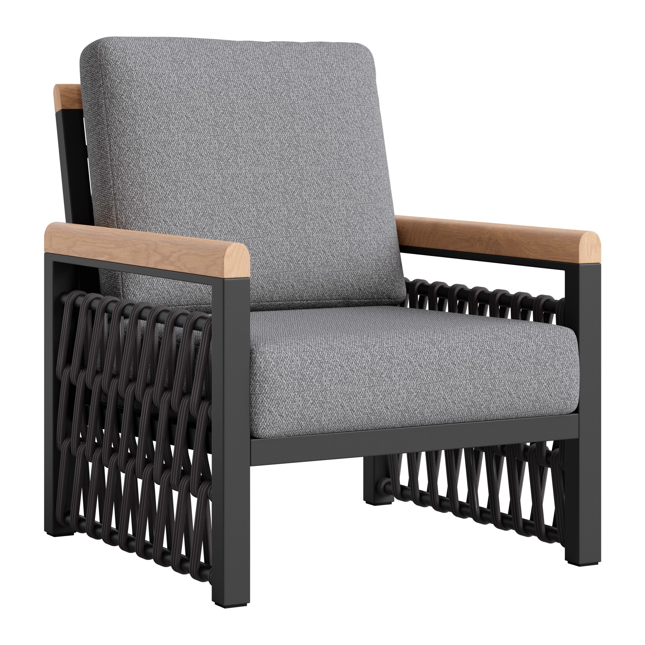 Naru Accent Chair Gray
