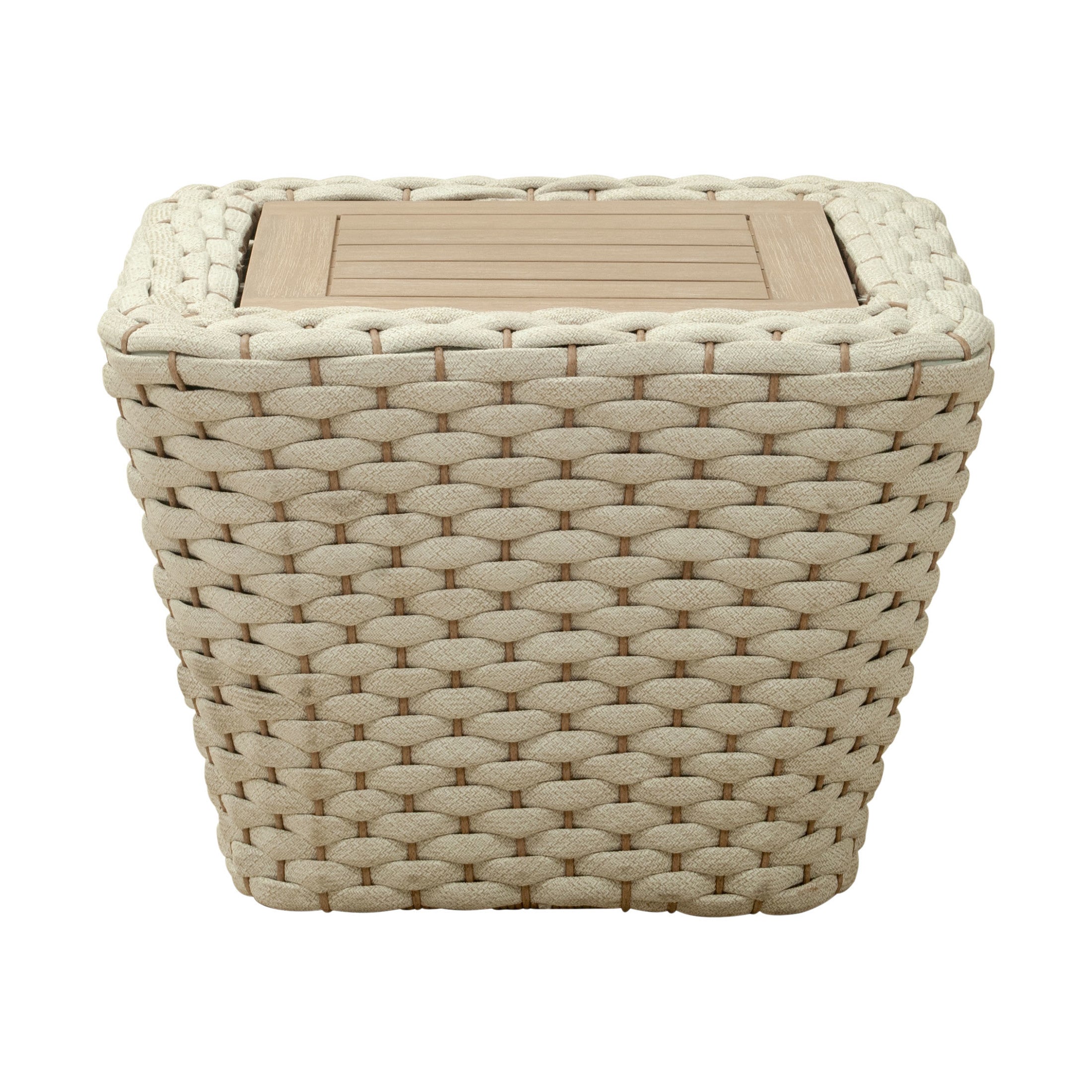 Antul Coffee Table White & Natural