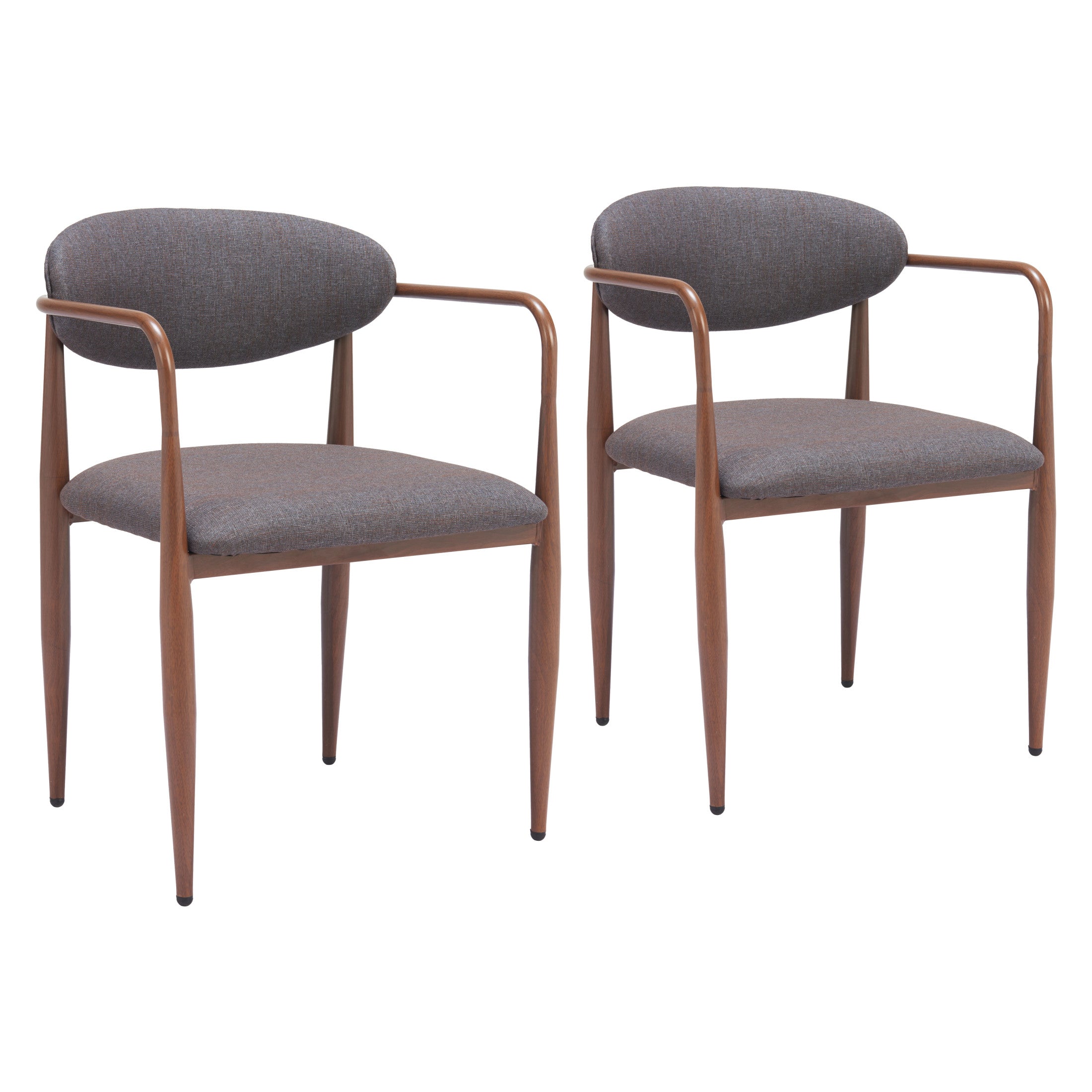 Zens Dining Chair (Set of 2) Truffle Gray