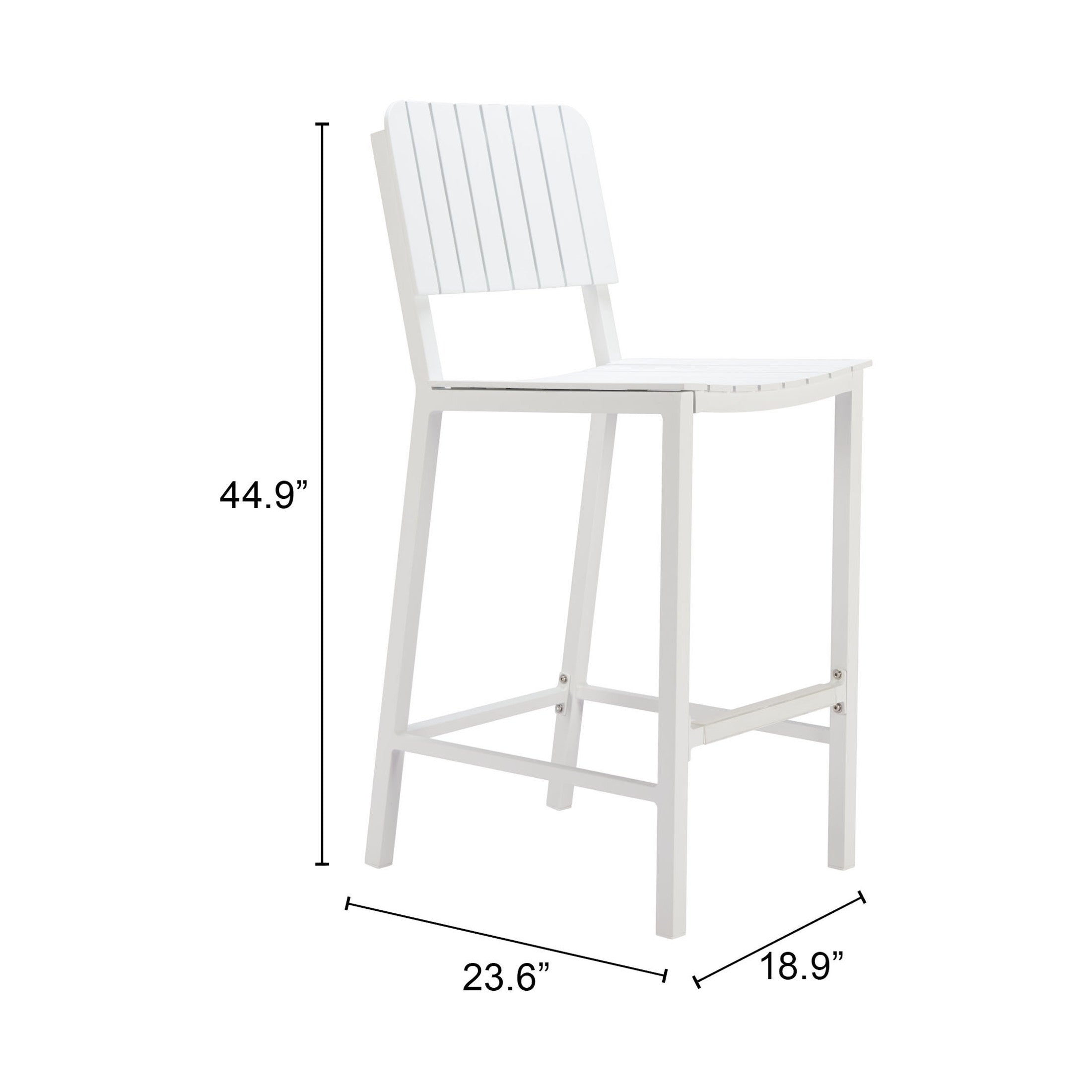 Kayu Barstool White
