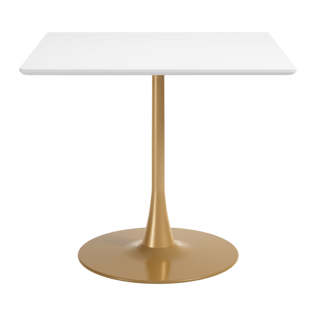 Epas Dining Table White & Gold