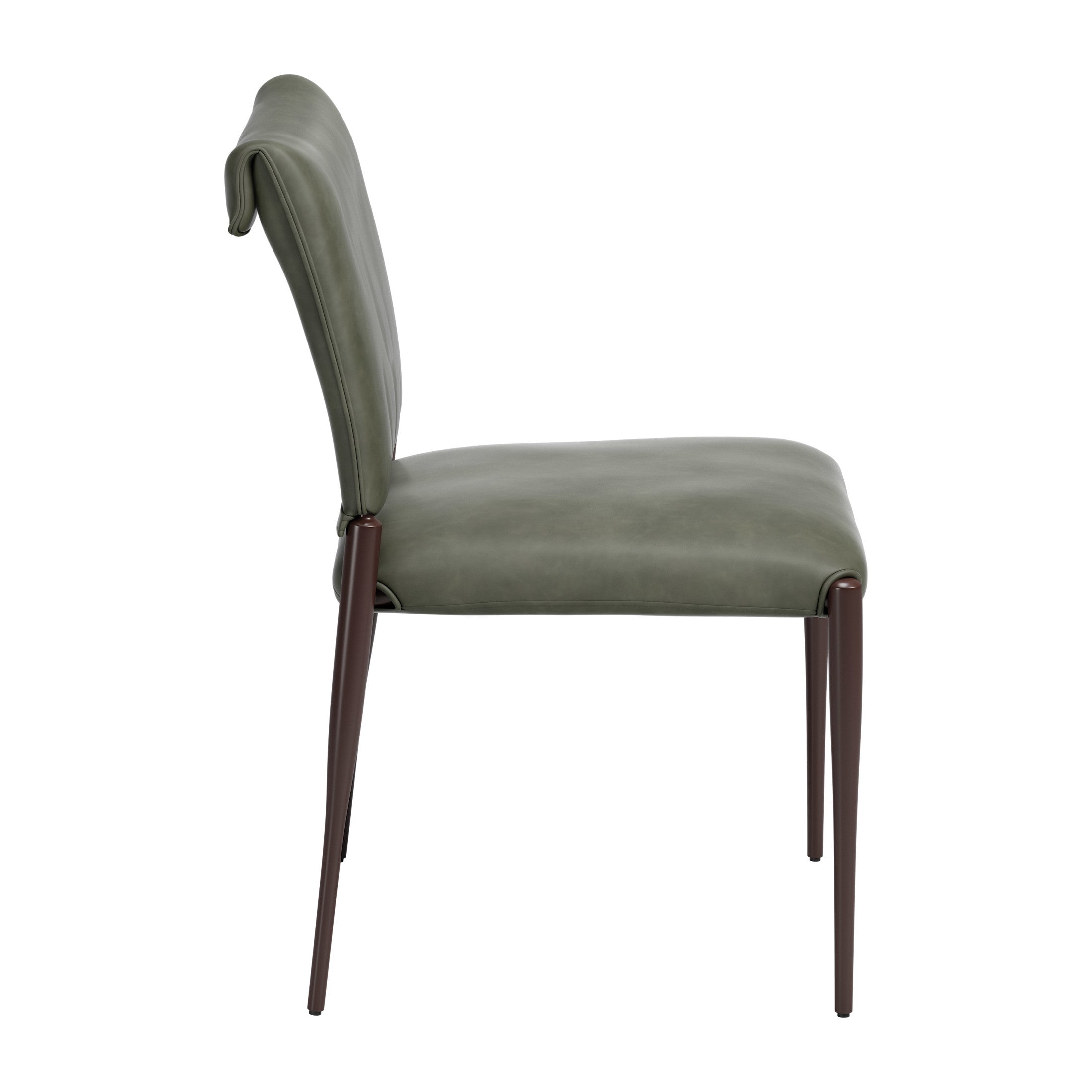 Freesia Dining Chair (Set of 2) Olive Green