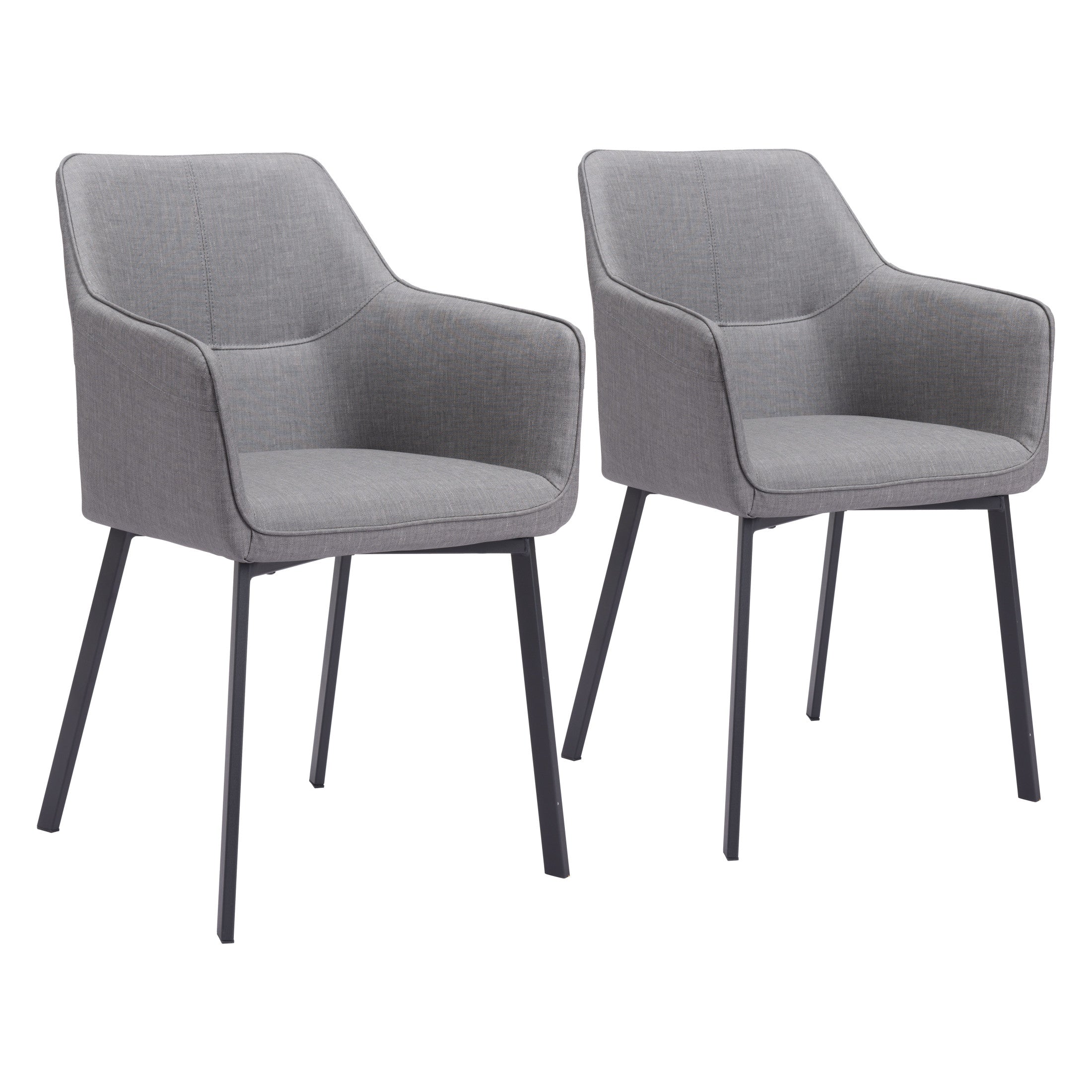 Adage Dining Chair (Set of 2) Gray