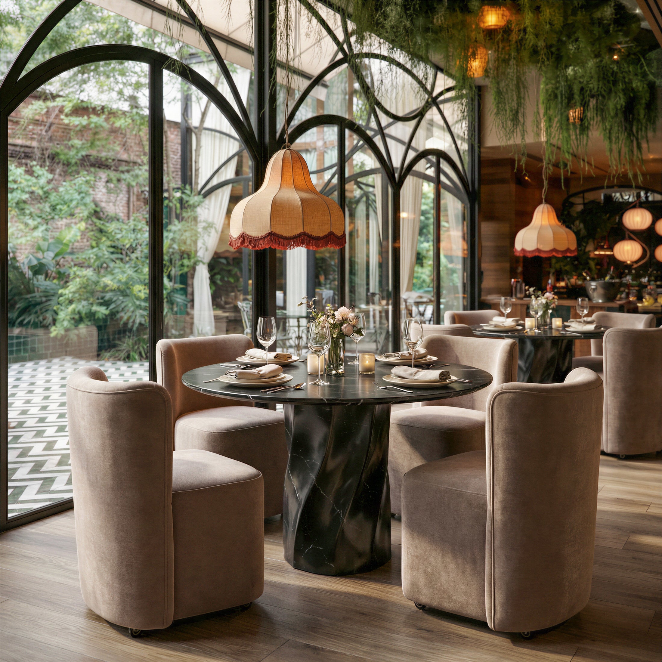 Kuro Dining Table Black