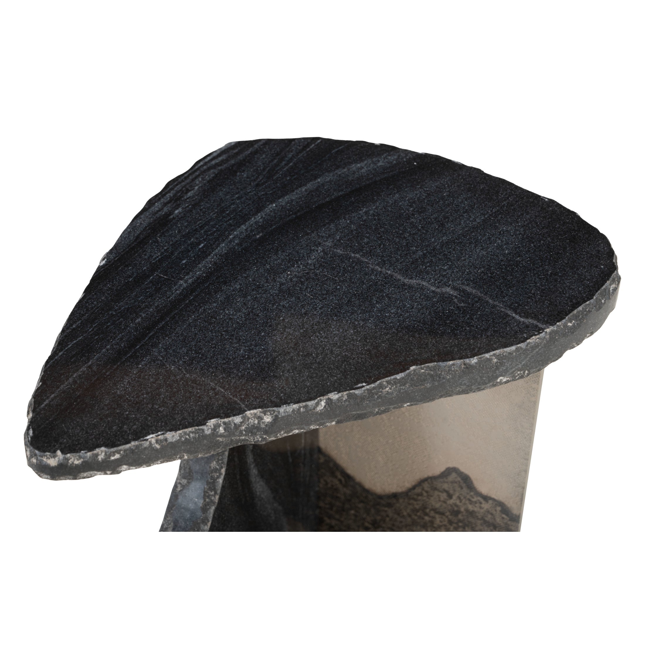 Surya Side Table Black