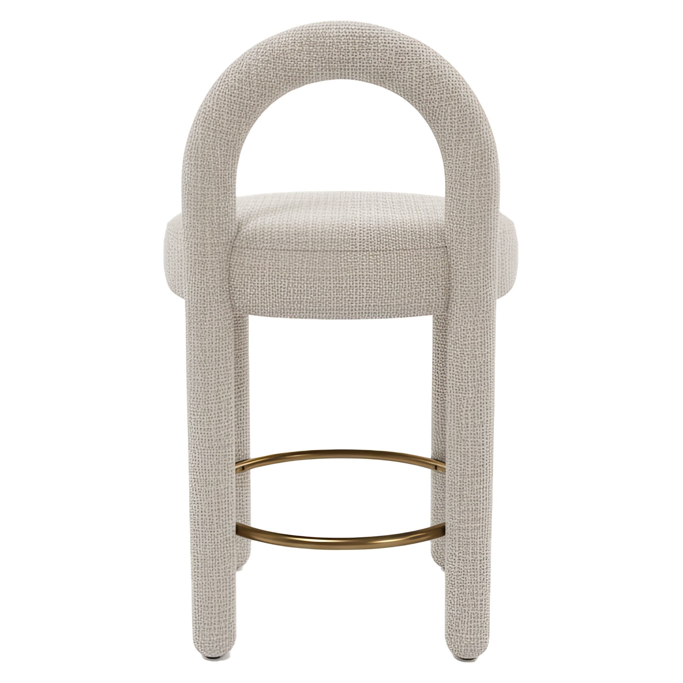 Curco Counter Stool (Set of 2) Gray