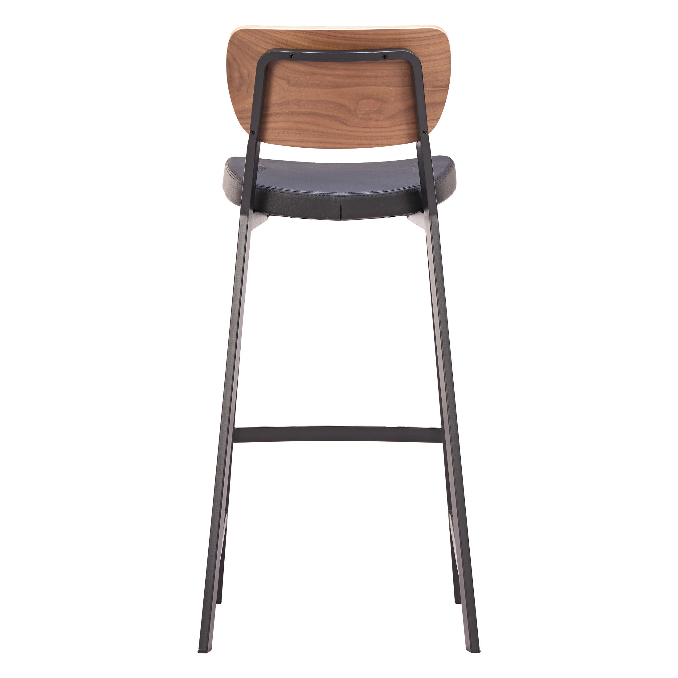 Ardenne Barstool (Set of 2) Black & Brown