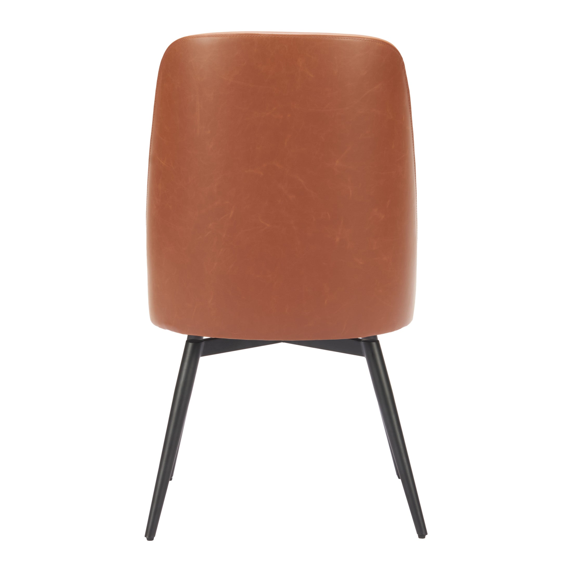 Keppel Swivel Dining Chair (Set of 2) Brown