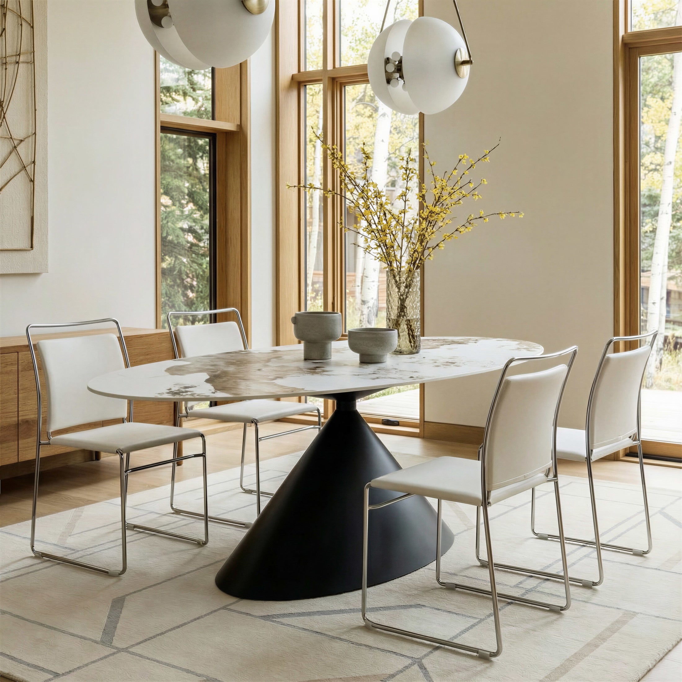 Verbena Dining Chair (Set of 2) Cream