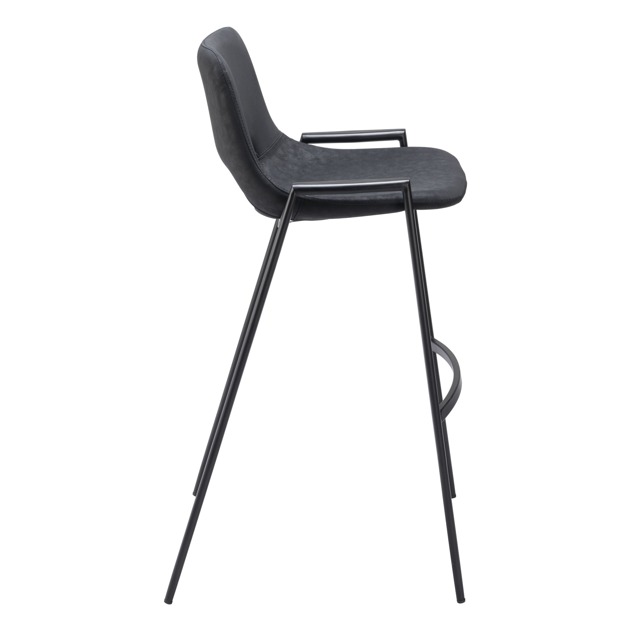 Desi Barstool (Set of 2) Black