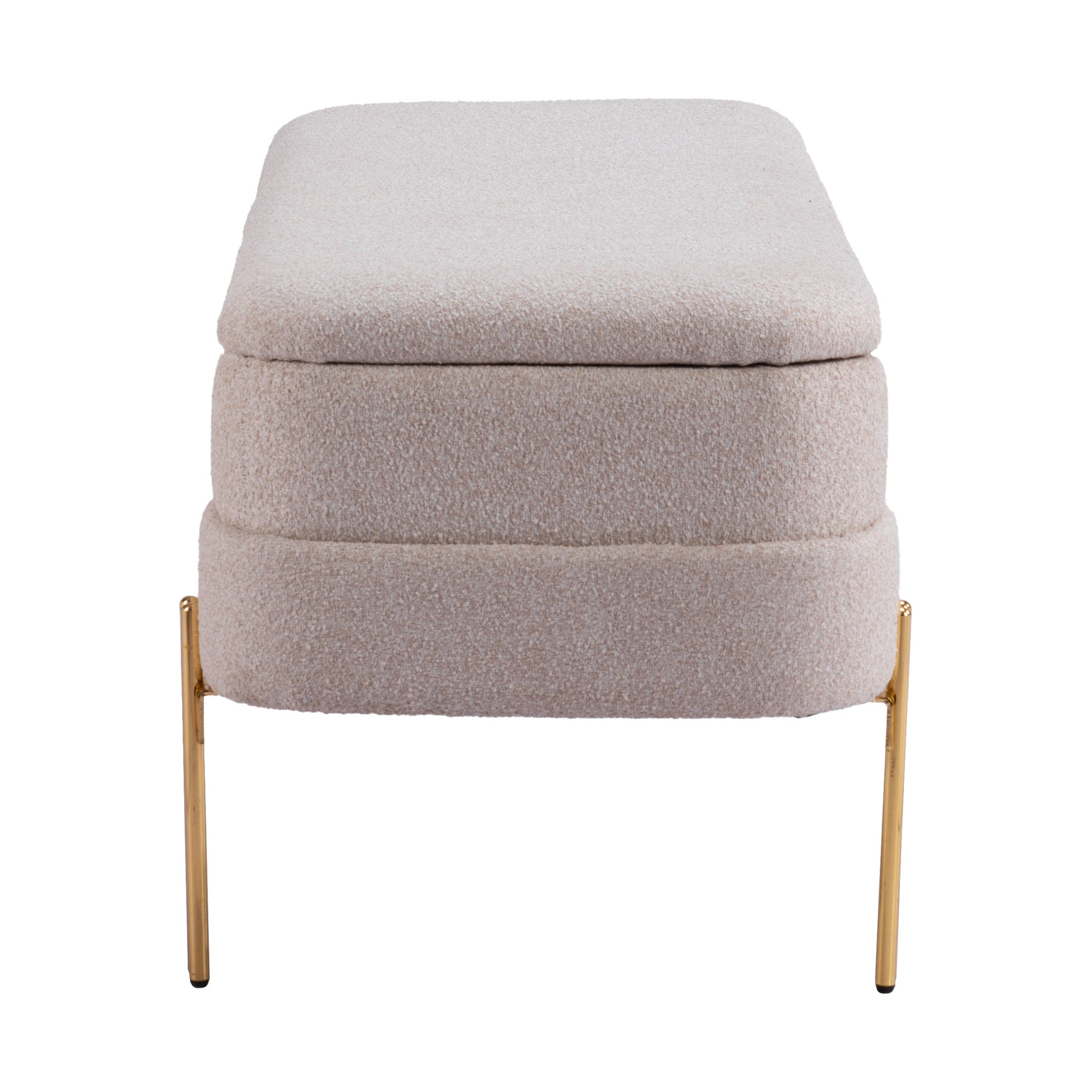 Lebreton Storage Bench Oatmeal Beige