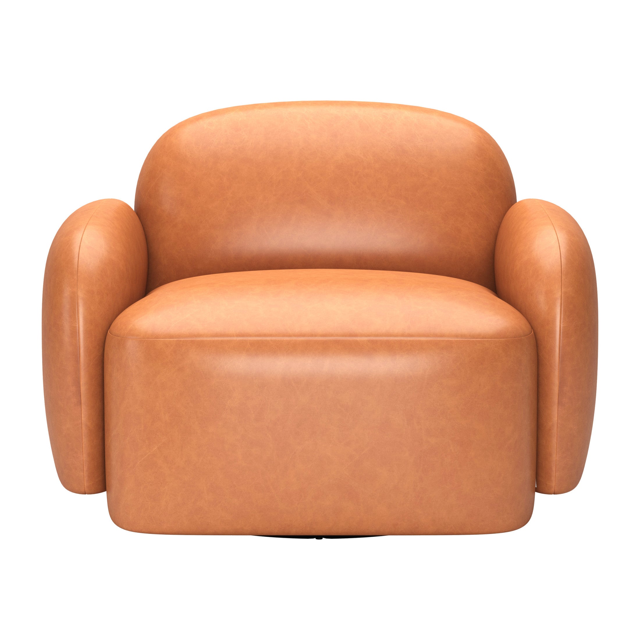 Cleo Swivel Chair Brown