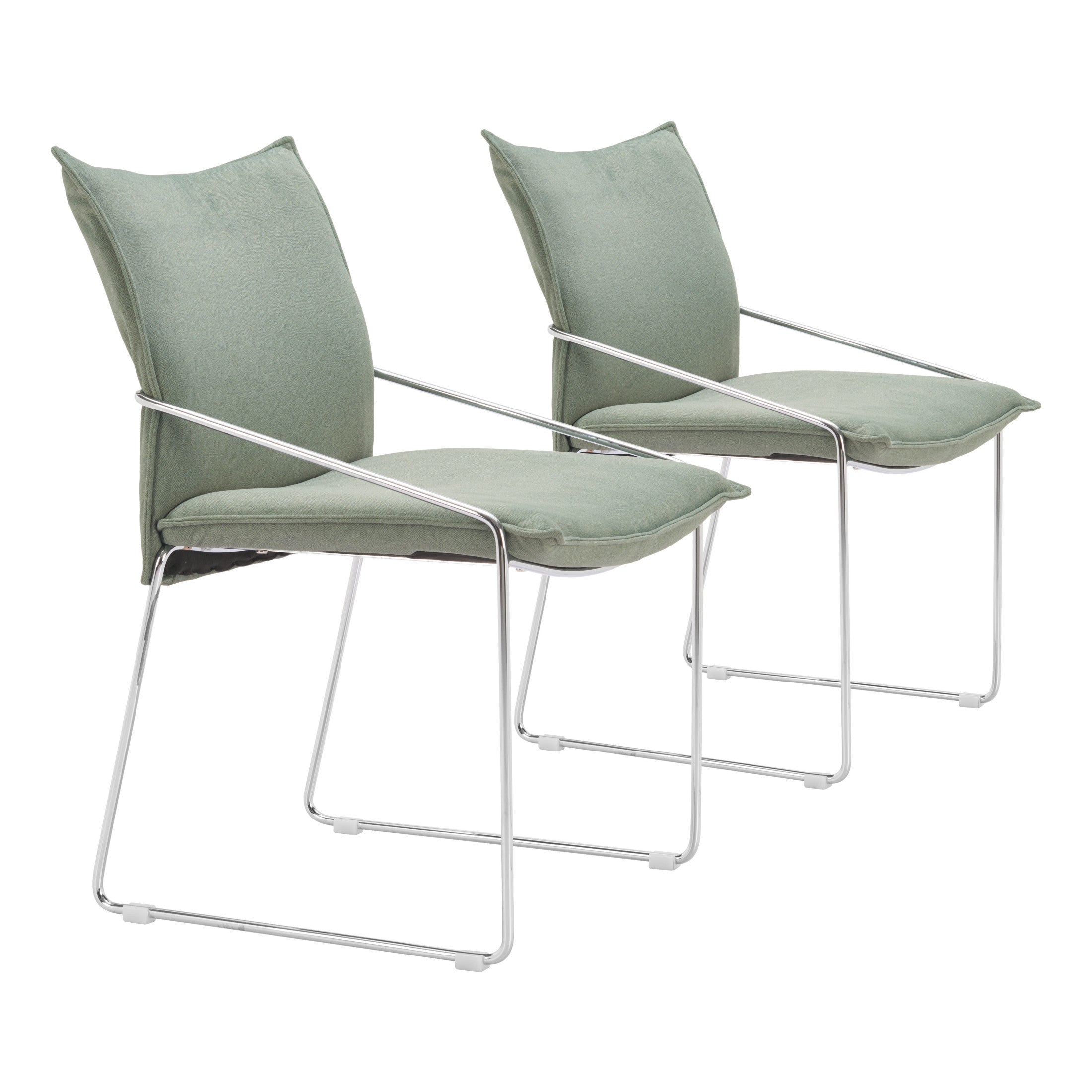 Pola Dining Chair (Set of 2) Green