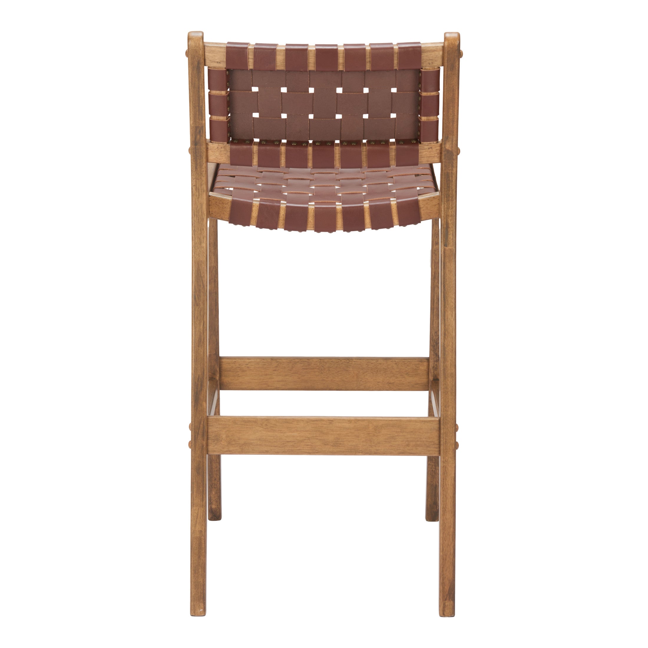 Feder Barstool (Set of 2) Brown