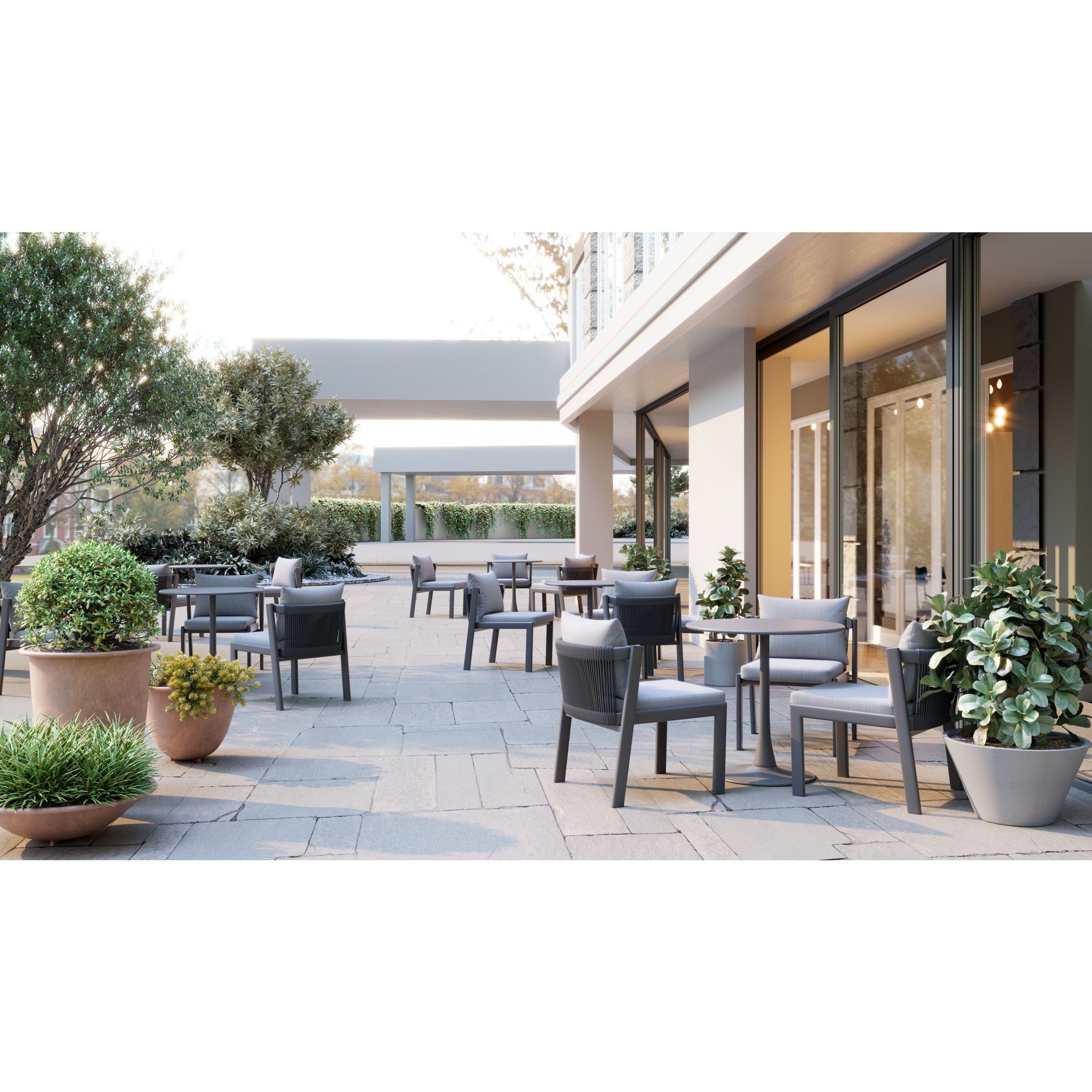 Horizon Dining Chair (Set of 2) Gray