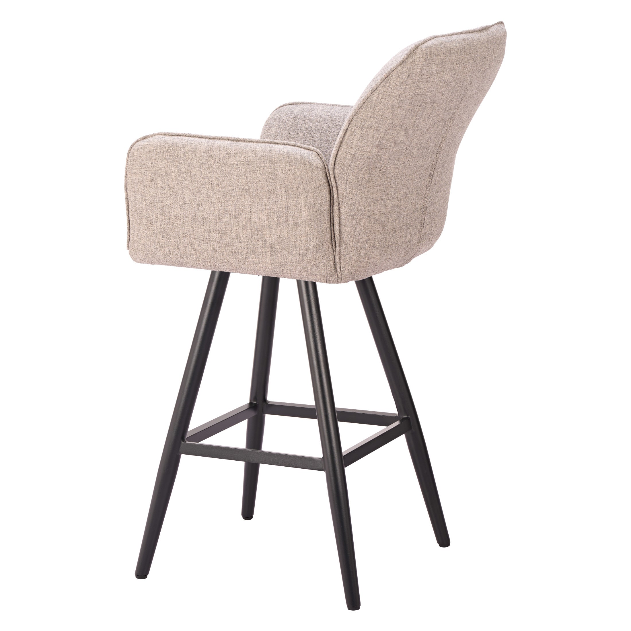 Sieve Swivel Barstool Beige