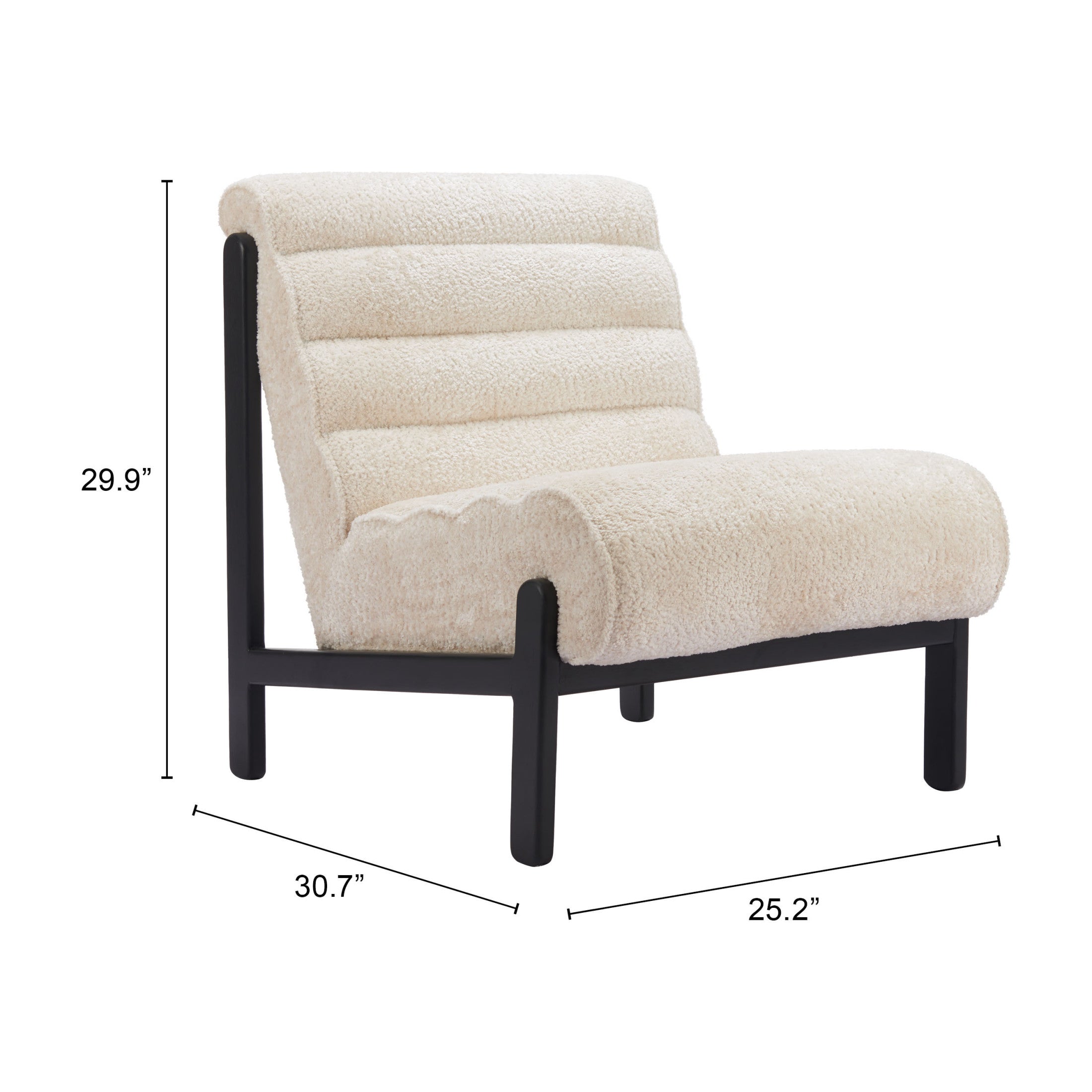 Maki Accent Chair Beige
