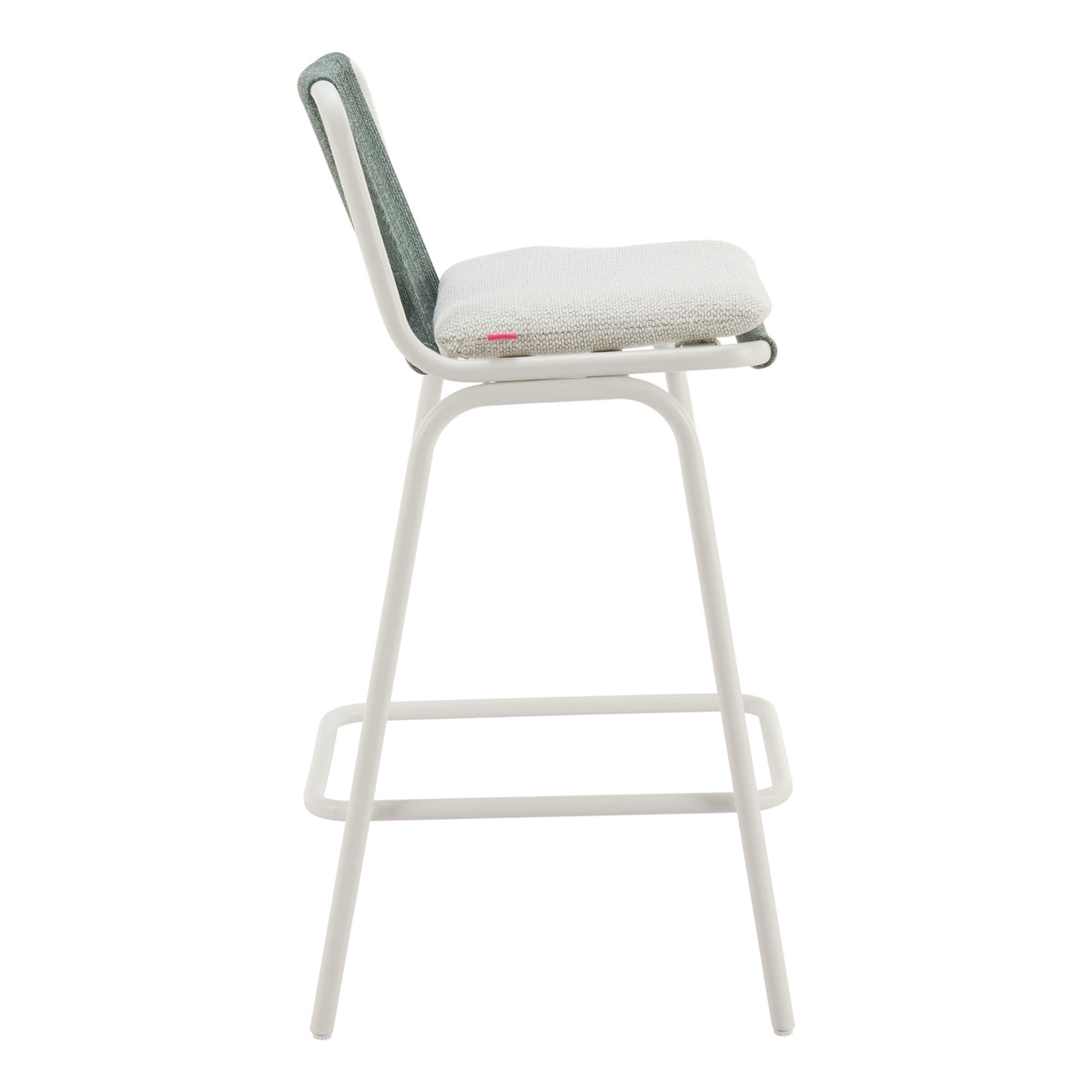 Luft Barstool (Set of 2) White & Green