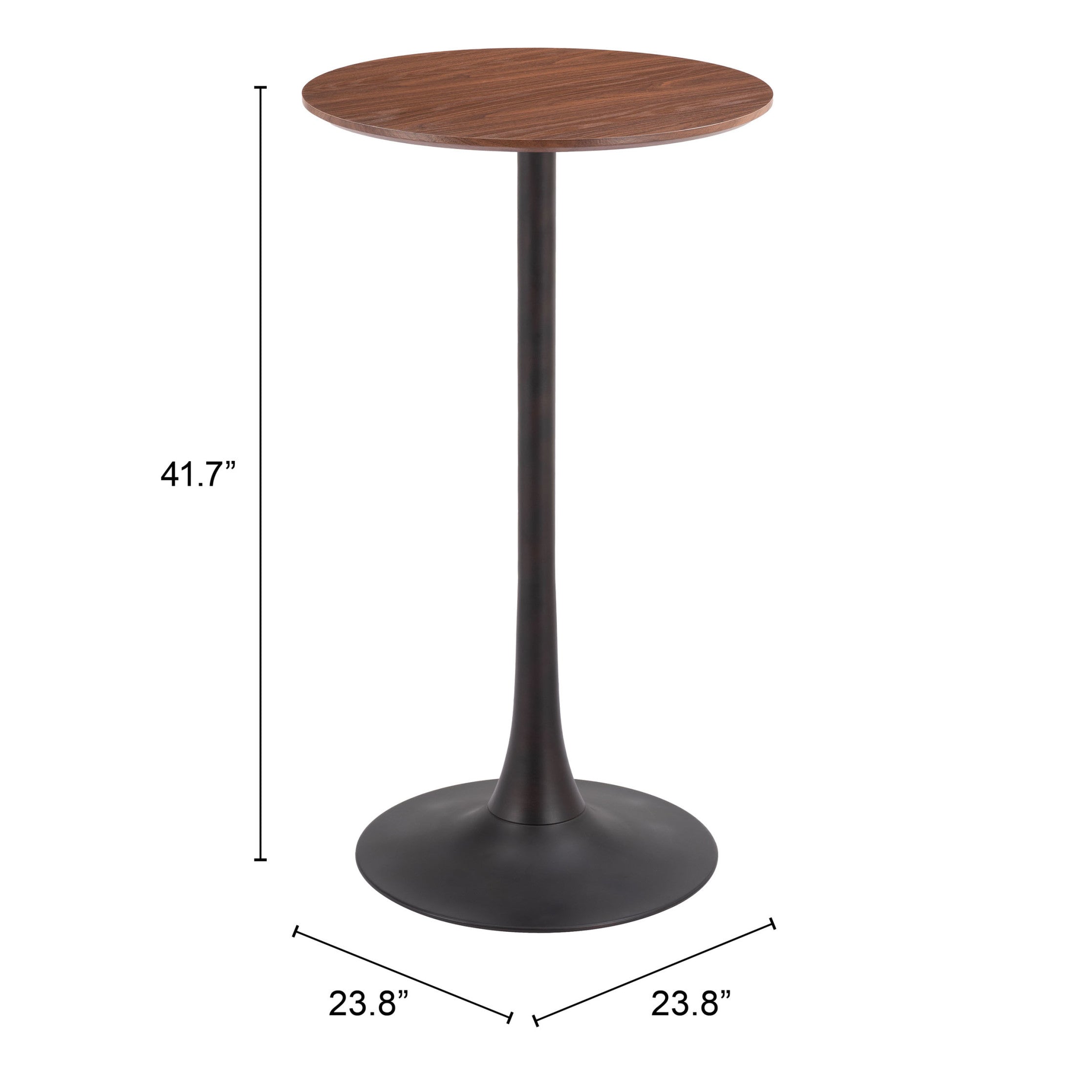 Auray Bar Table Brown