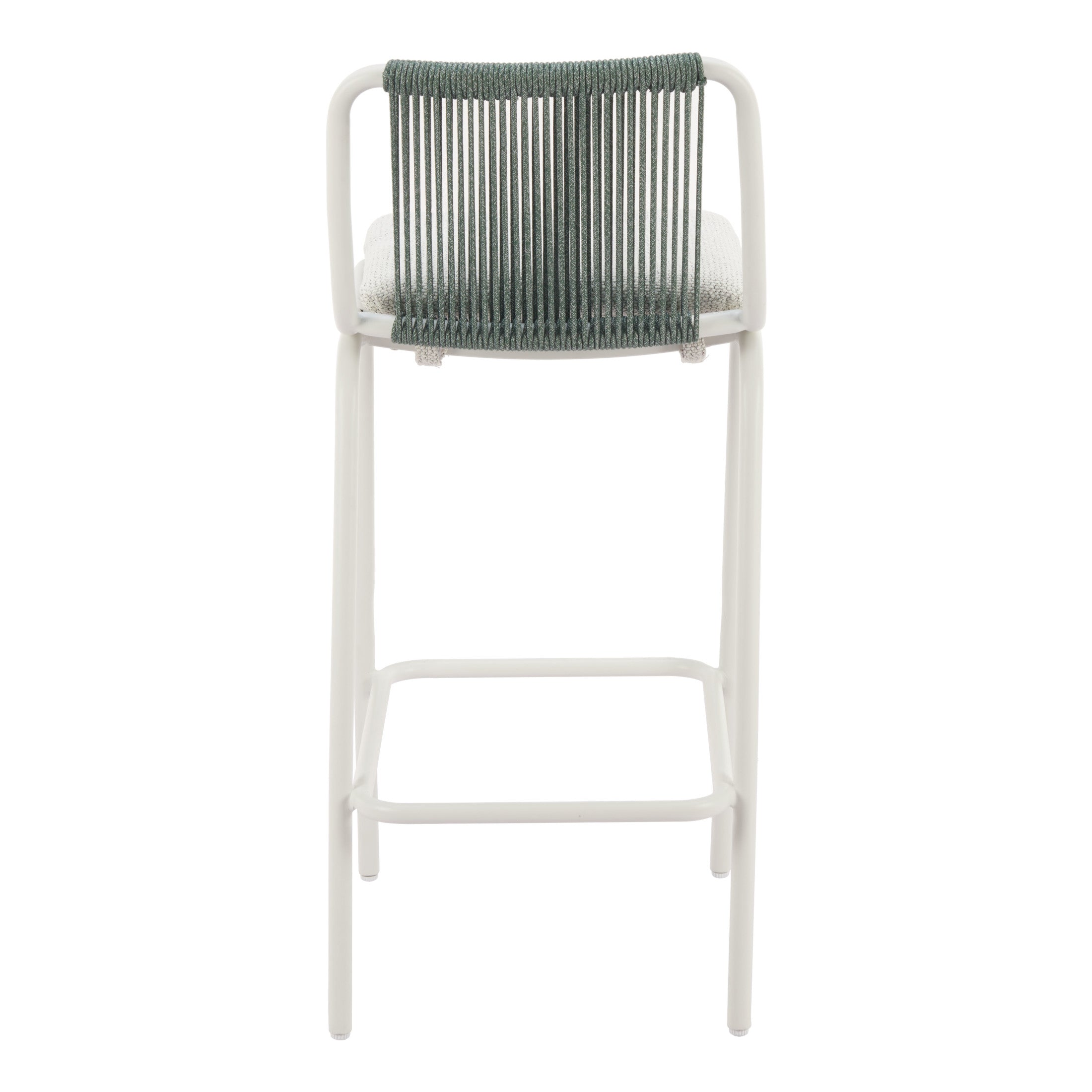 Luft Barstool (Set of 2) White & Green
