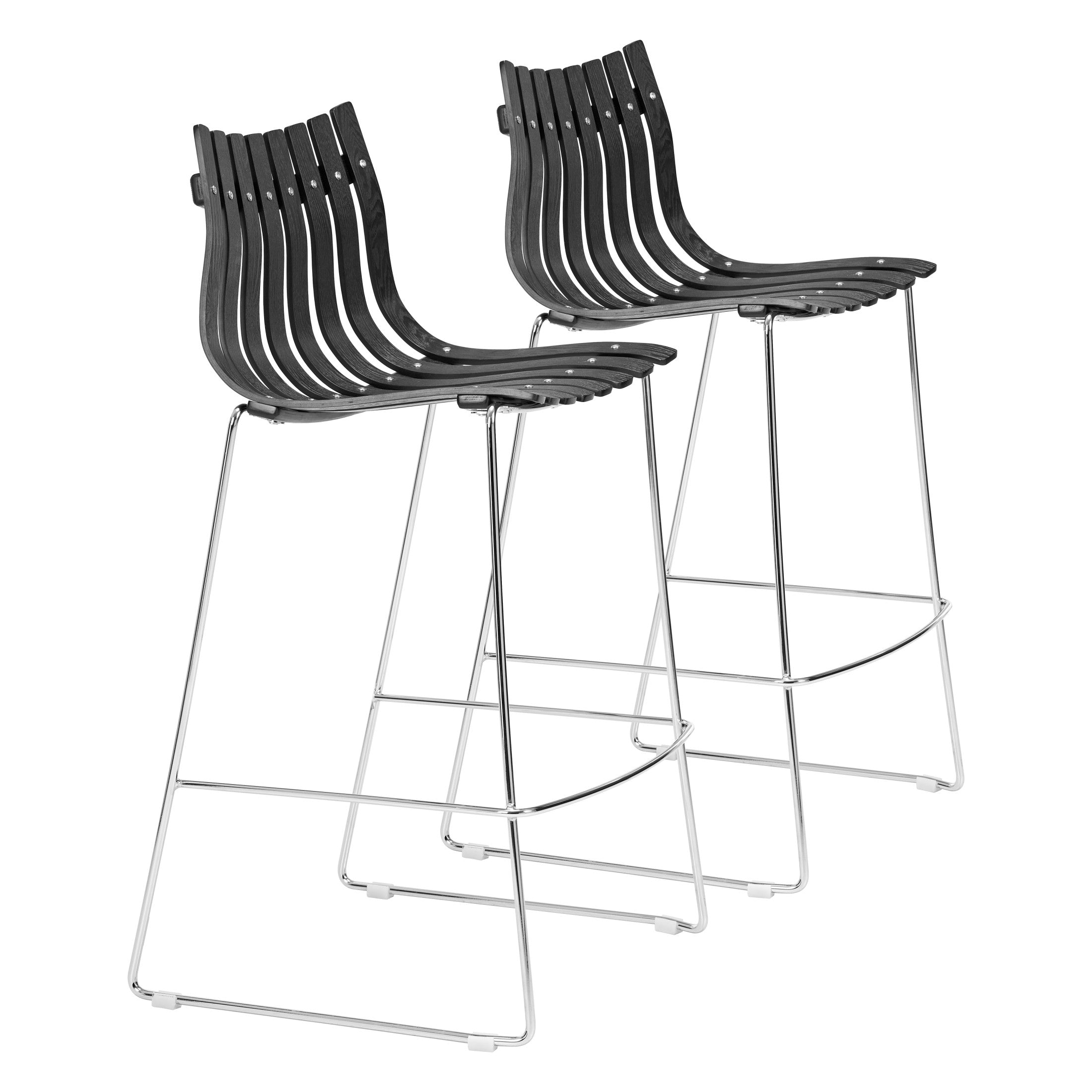 Beaufort Barstool (Set of 2) Black