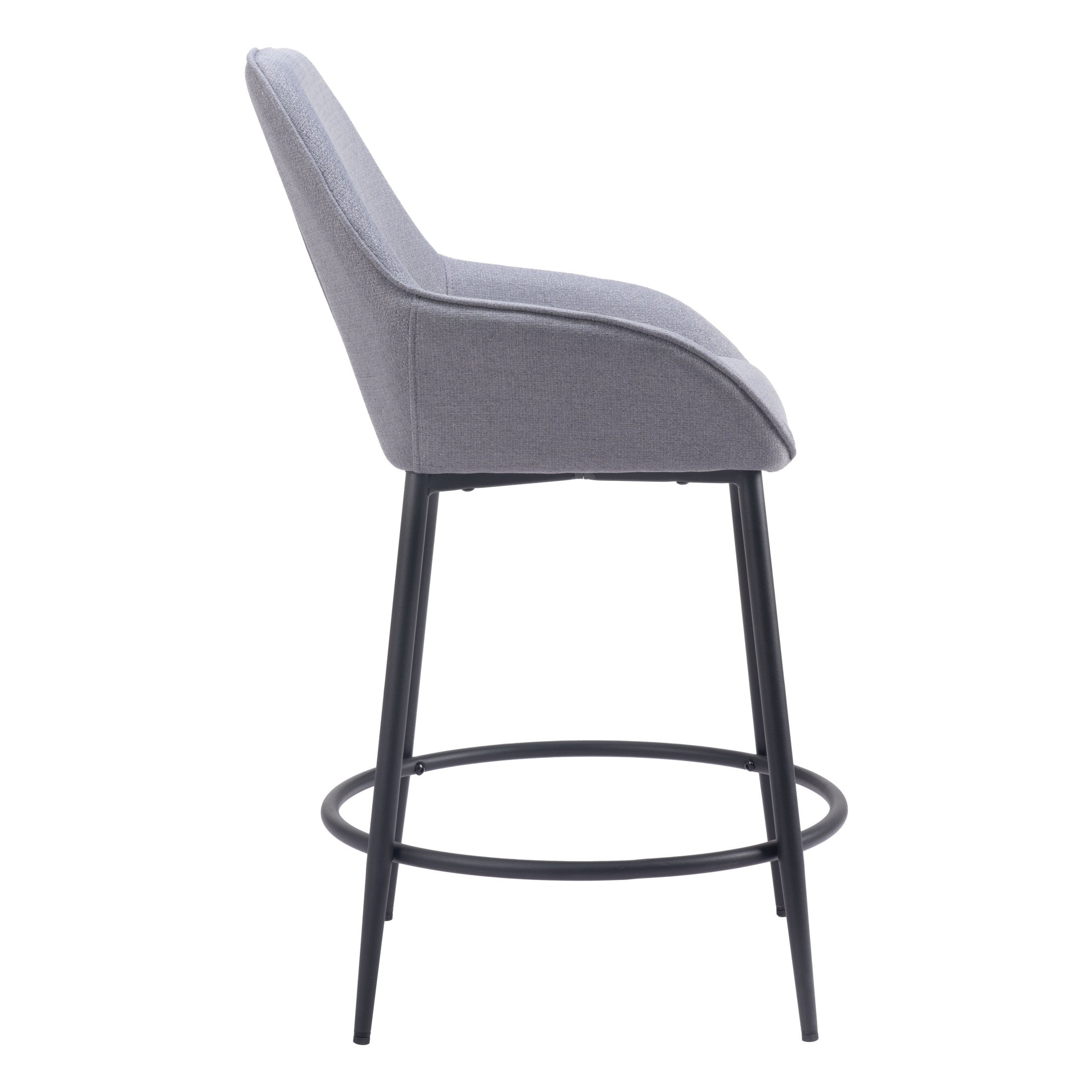 Vila Counter Stool (Set of 2) Gray