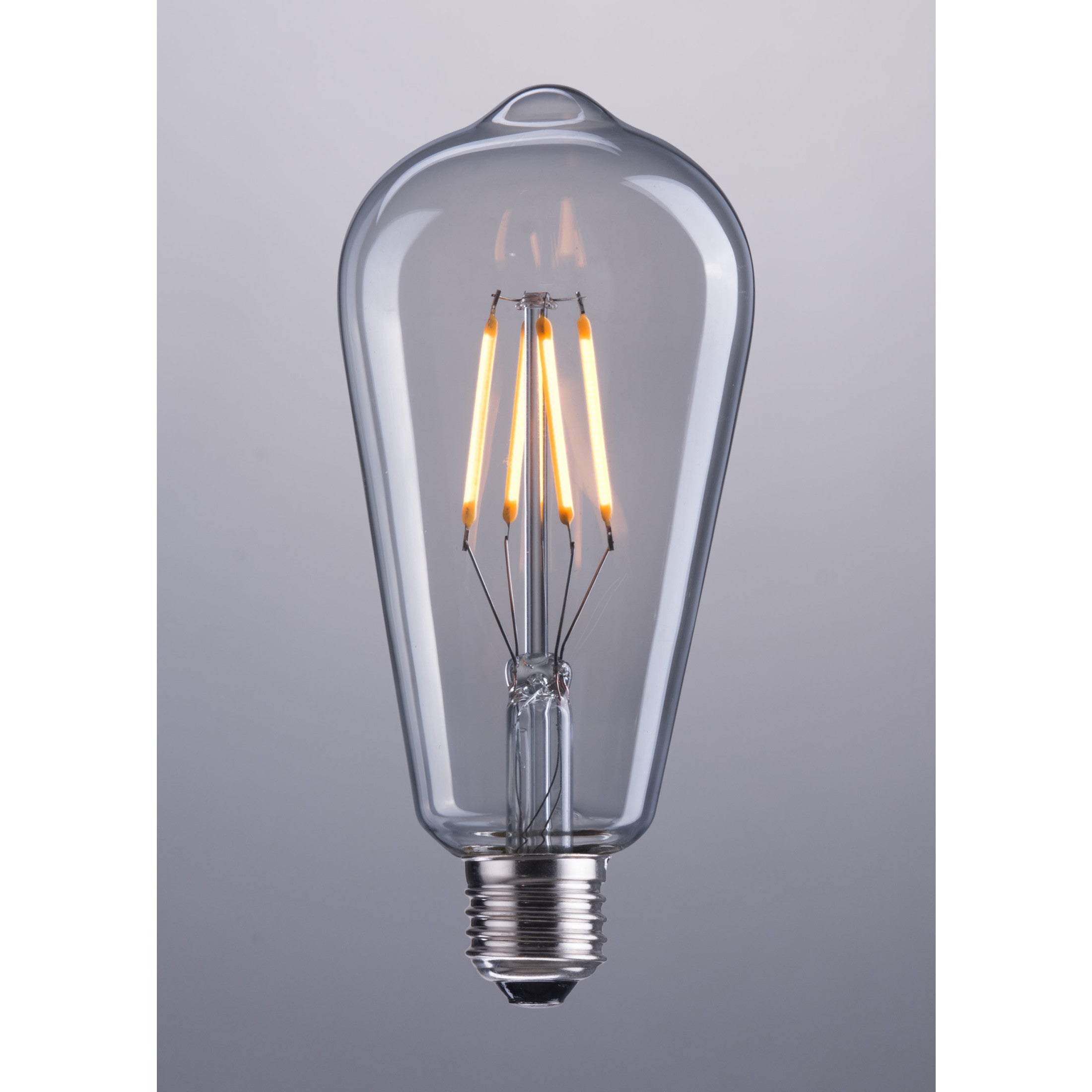 E26 ST64 4W 146x64mm LED Light Bulb Clear